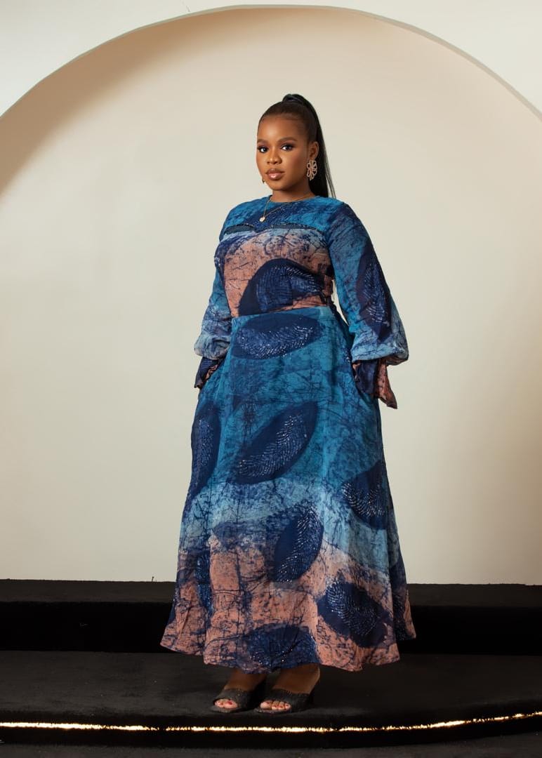 Ebonimode Dress Blue / 8 Bisade Dress