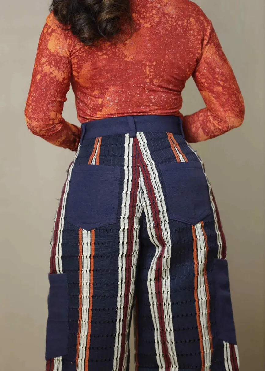 Ebonimode Pants Lade Asooke Barrel Pant
