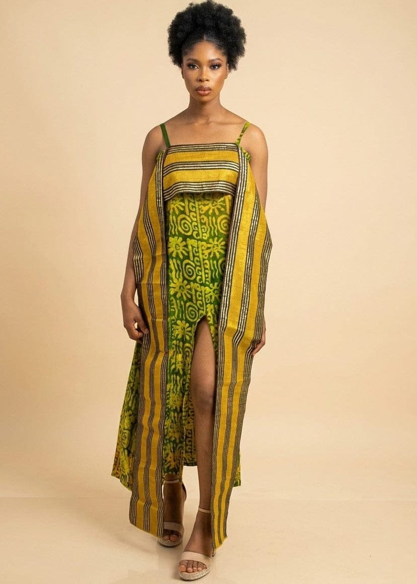 Emem Okwoche Dresses Ekemini  Adire Dress