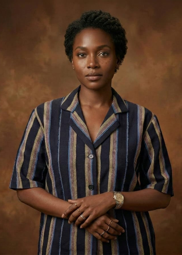 Gozi Fego Jackets ORIKI ASOOKE JACKET Blue