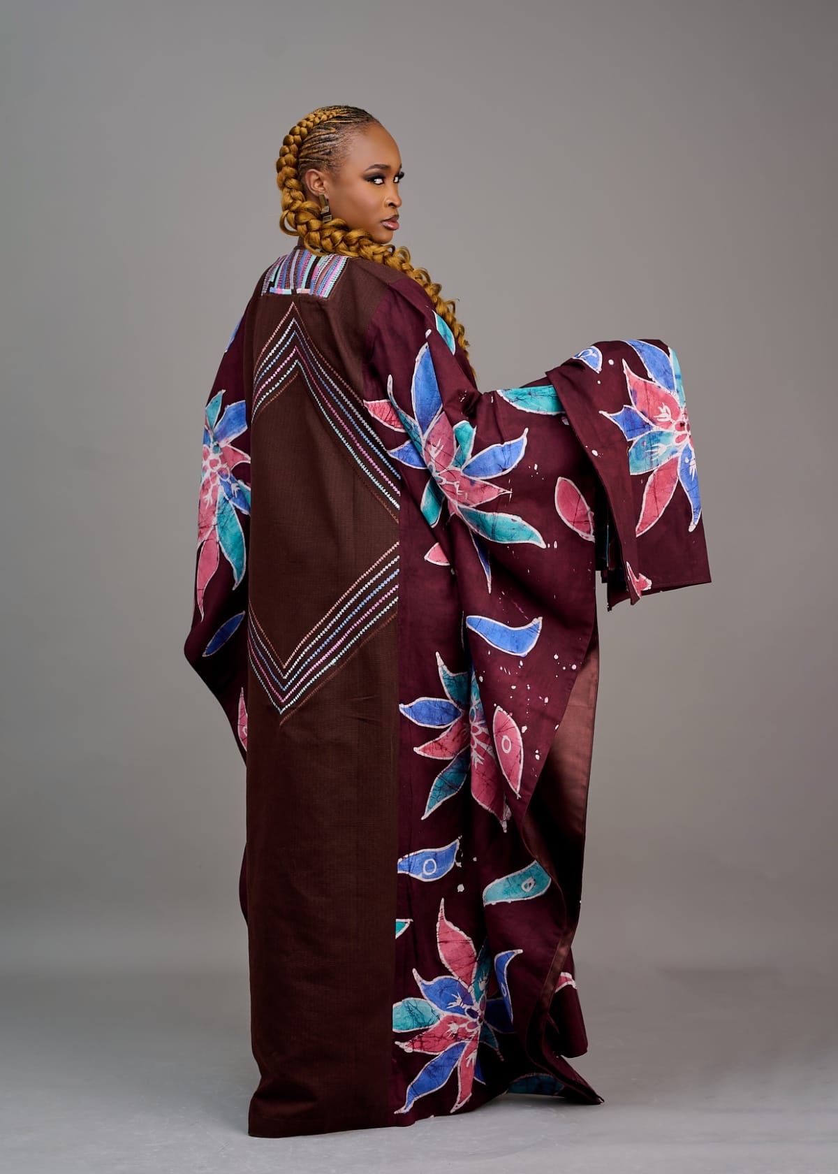 Honeyloom Bubus & Kaftans One Size / Brown IDARA BUBU