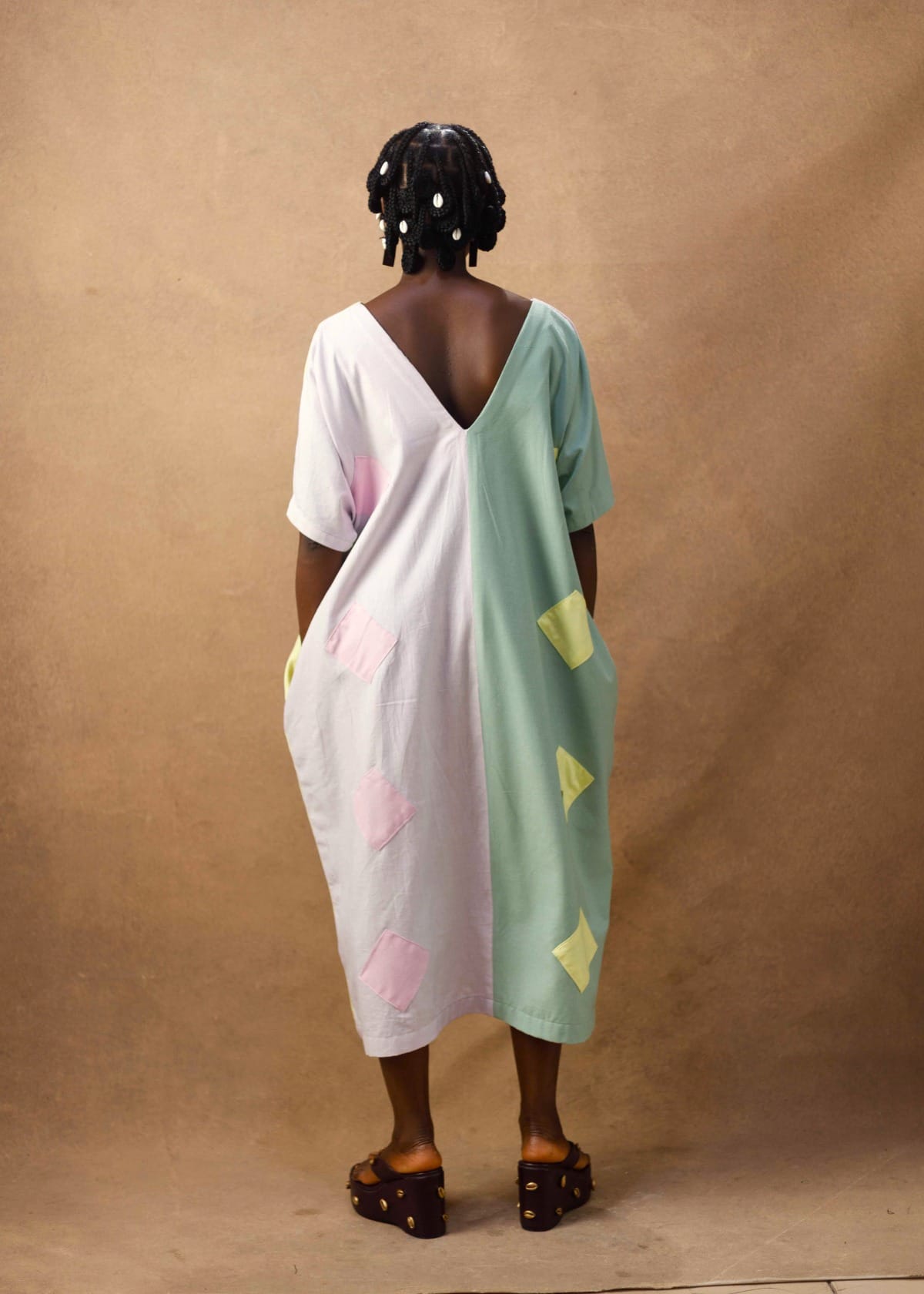 House of Naia Bubus & Kaftans One Size / Multicolour Abeni Kaftan