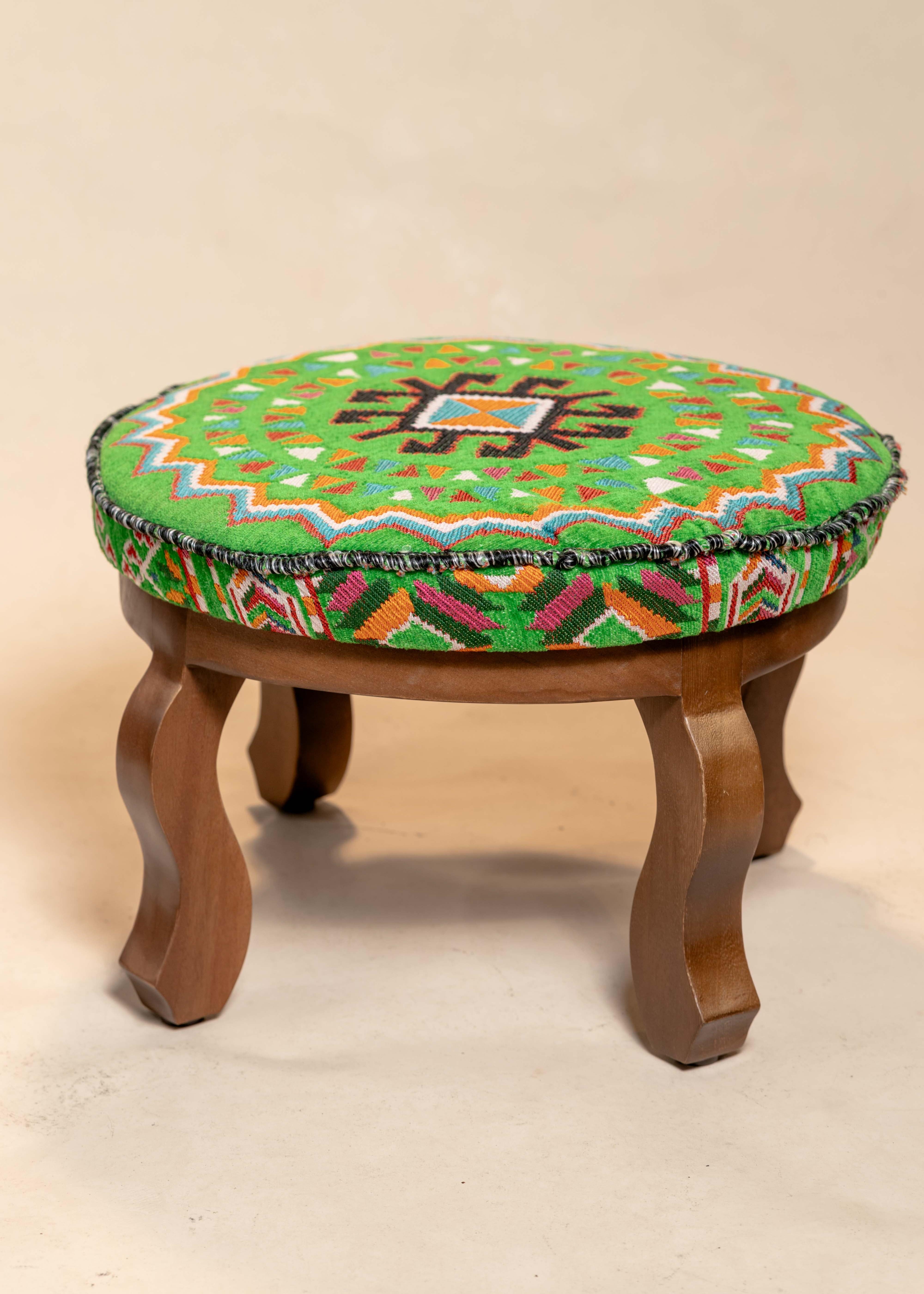 Iro Lagos Home Accessories Kilim Stool