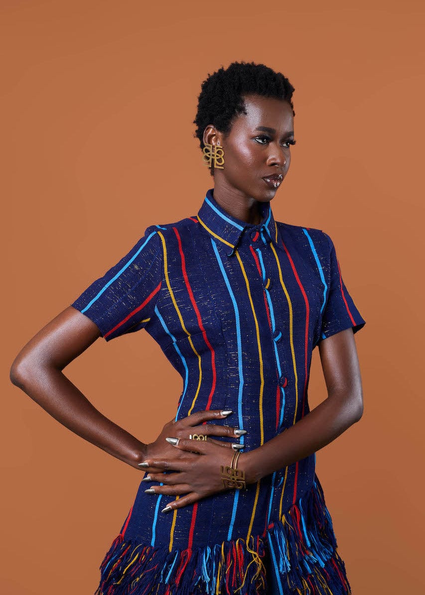 Jermaine Bleu Dress Iris Dress
