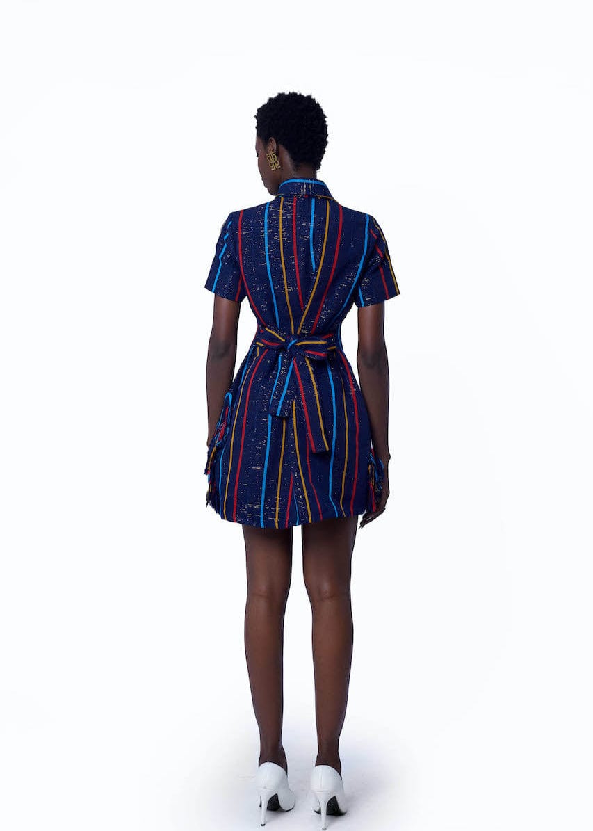 Jermaine Bleu Dress Iris Dress