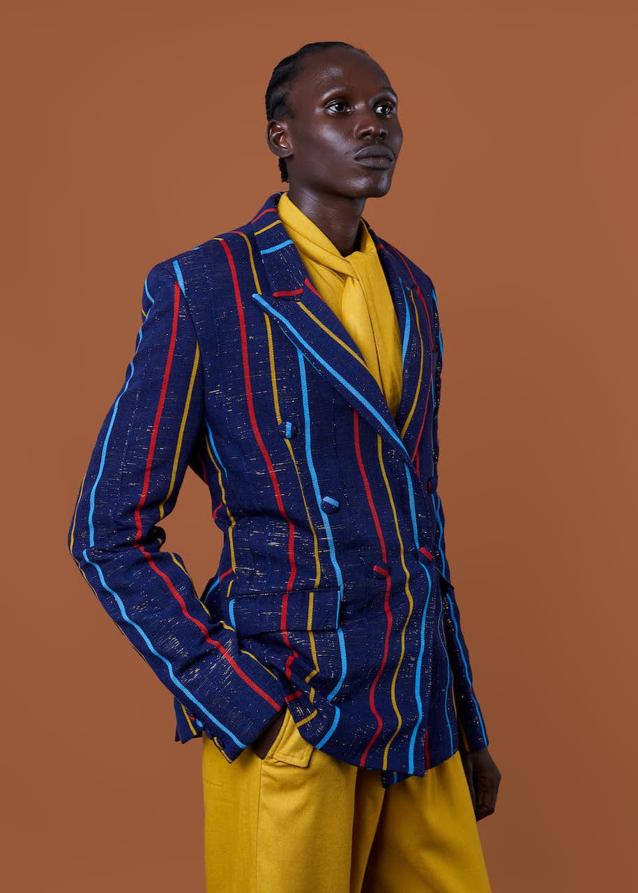 Jermaine Bleu Jackets Oteng Jacket