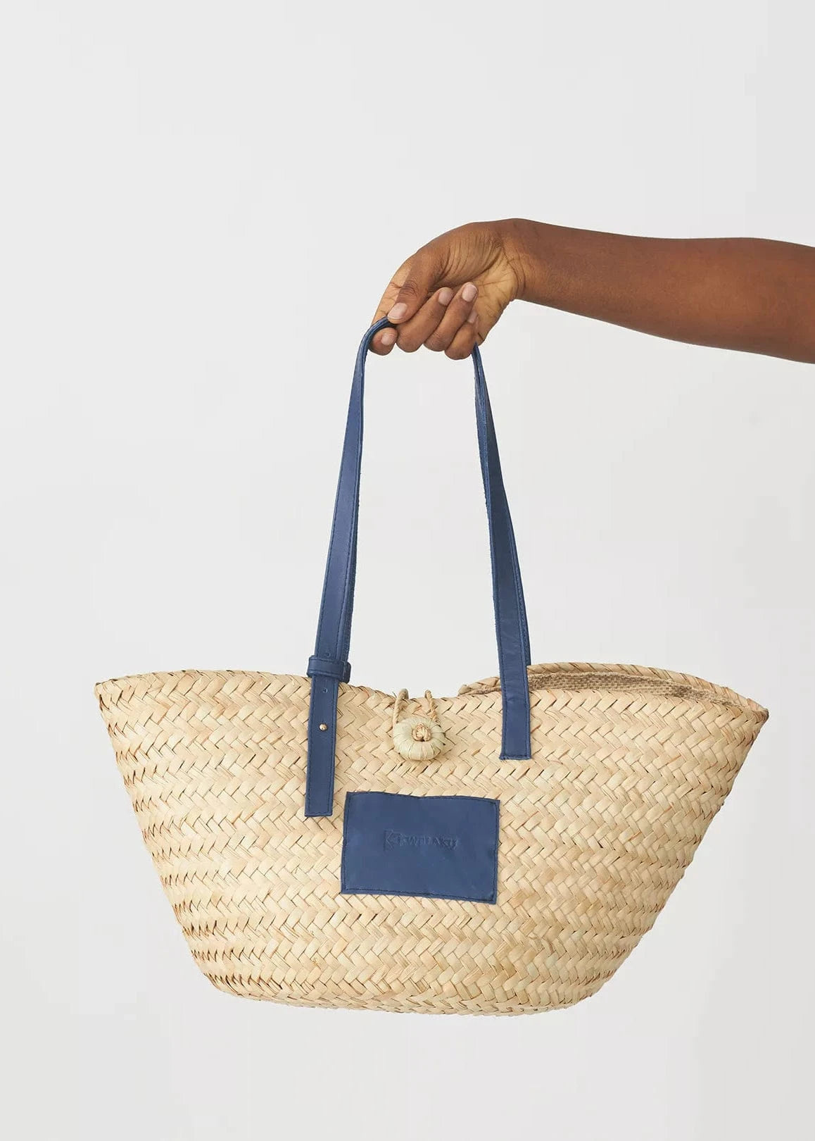 Kwelaku Bags Beige Njem Raffia Tote