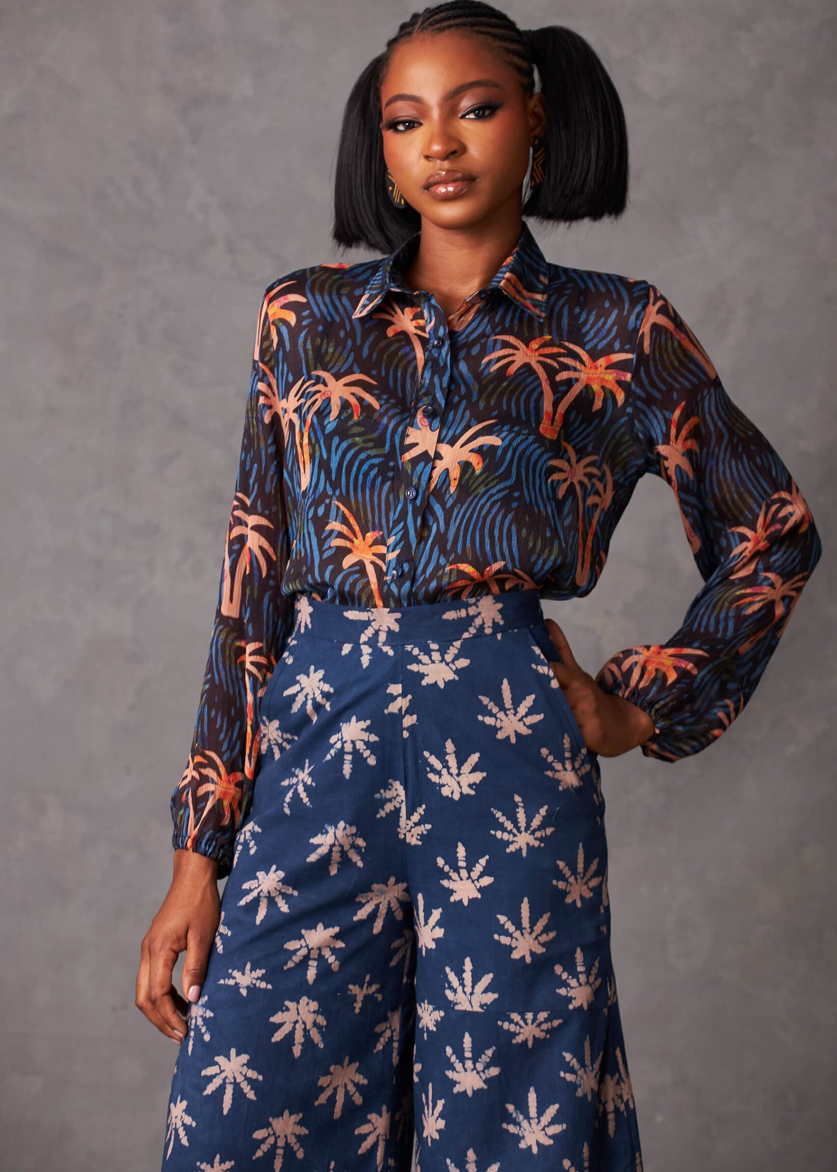 Kwelaku Blouse Udo Button Down Blouse