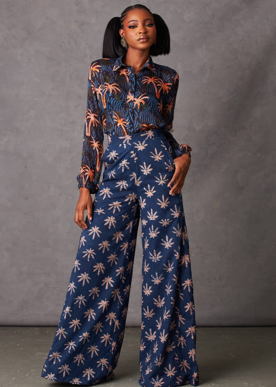 Kwelaku Pants Uzoaku Wide-leg Pants