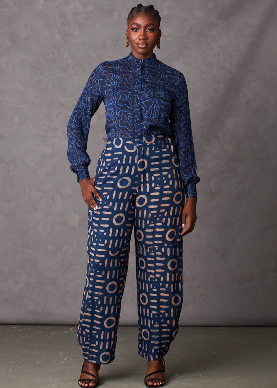 Kwelaku Pants Uzoma Barrel Pants