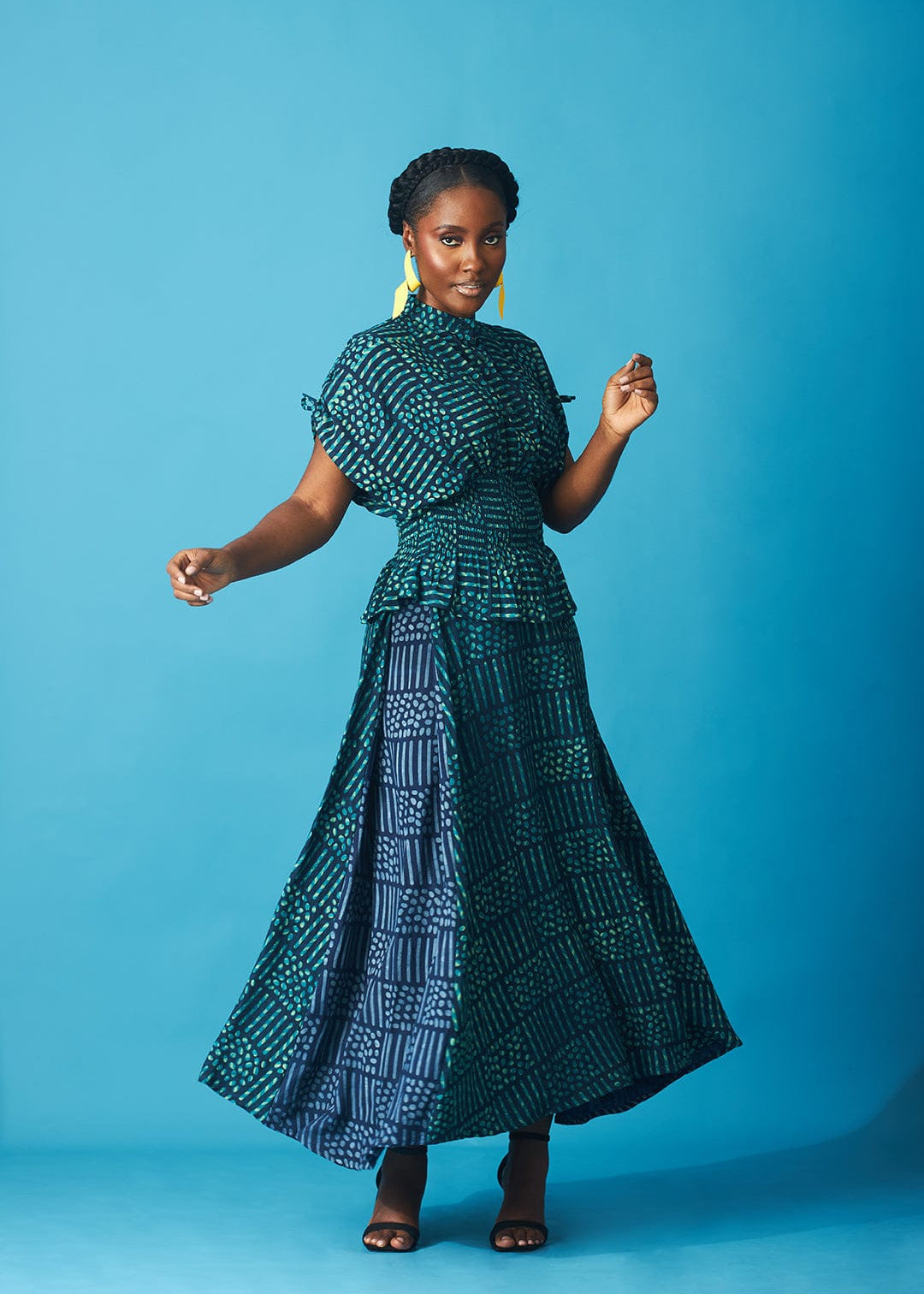 Kwelaku Skirts Jelly Asymmetric Midi Skirt