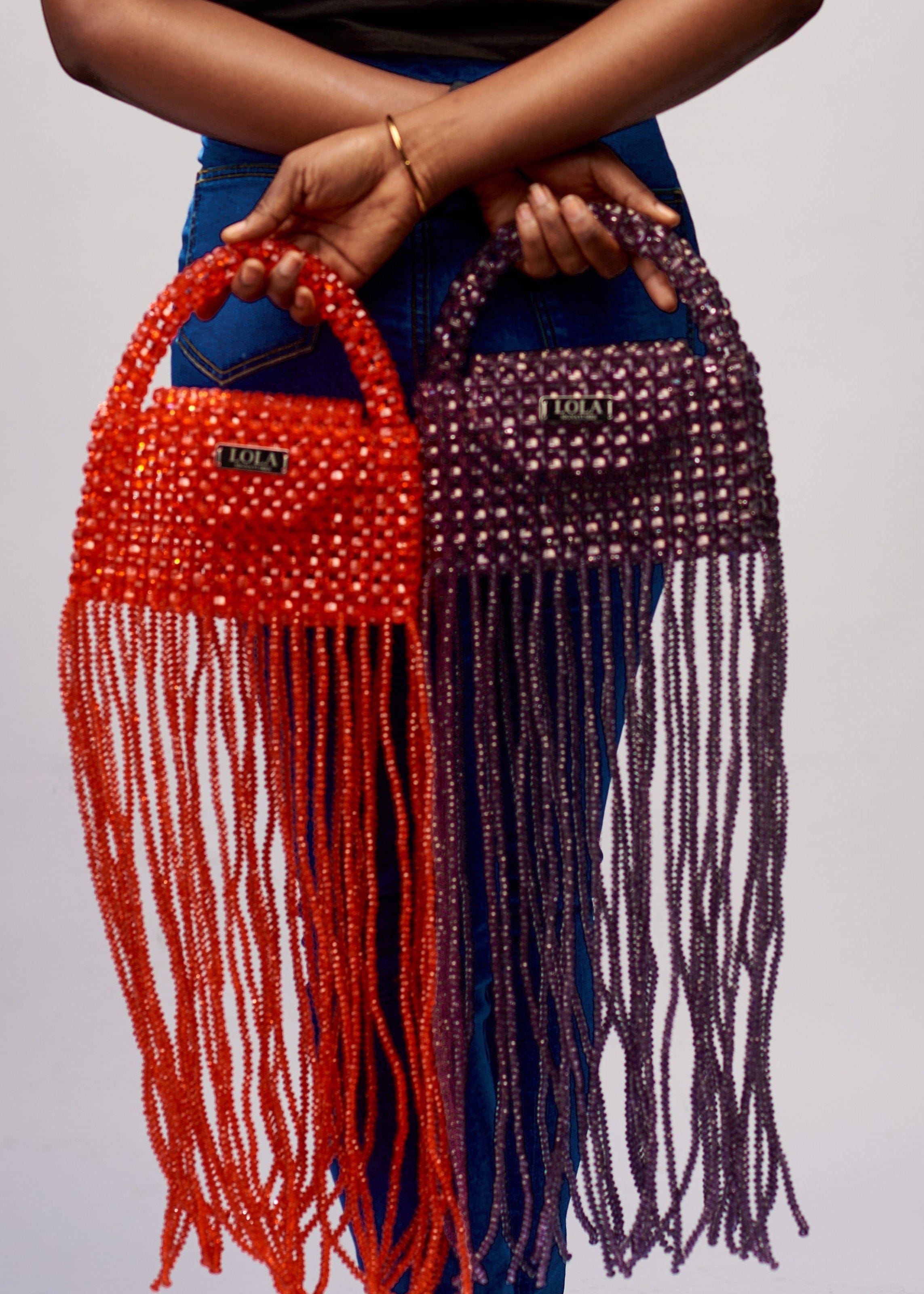 Lola Signature Bags & Handbags Ariya Beaded Bag
