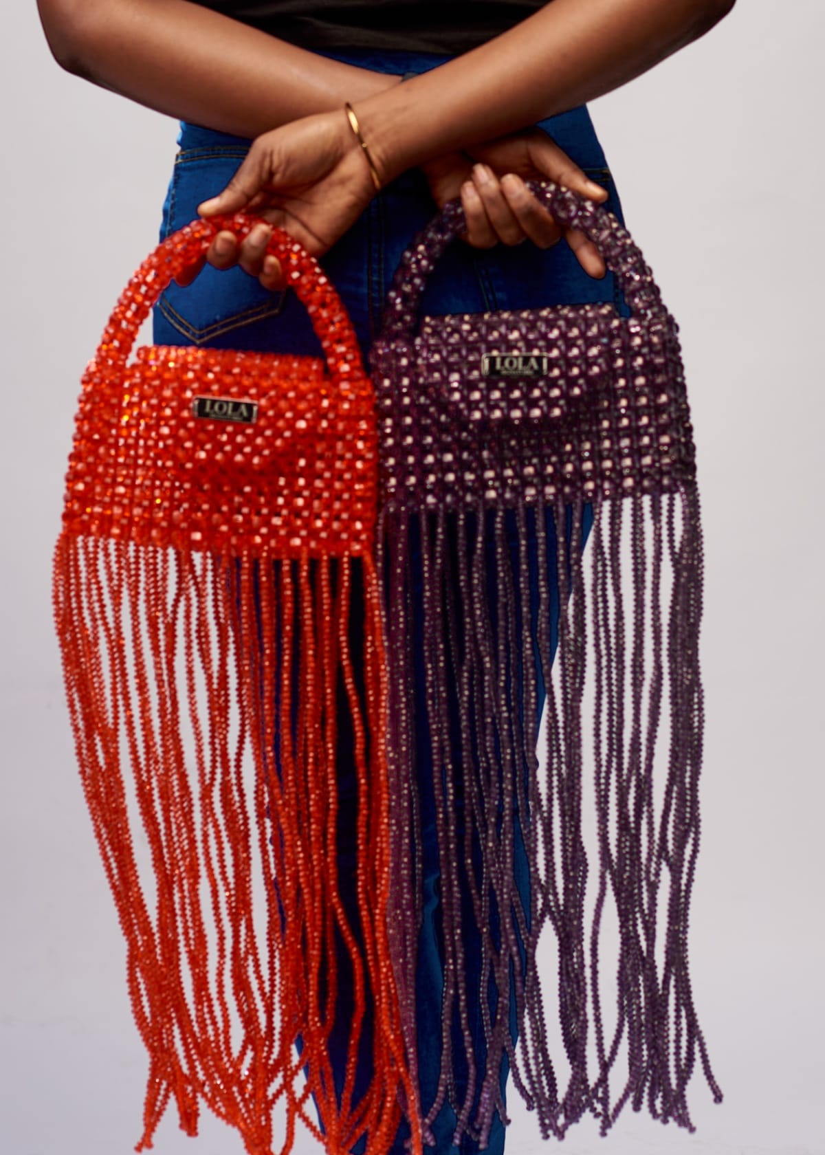 Lola Signatures Bags & Handbags Ariya Beaded Bag
