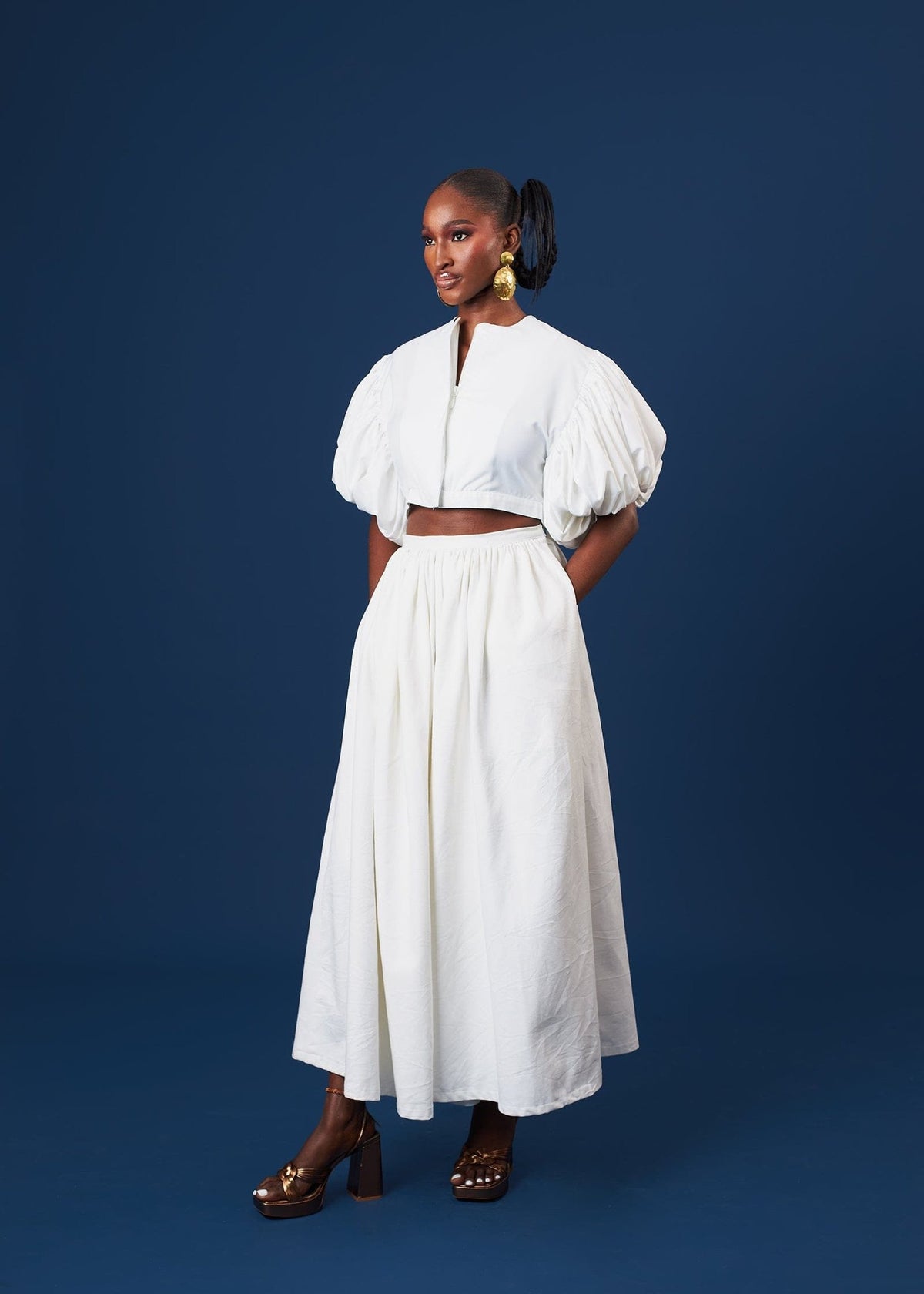 M.O.T Co-Ord Set Binta Chino Culottes