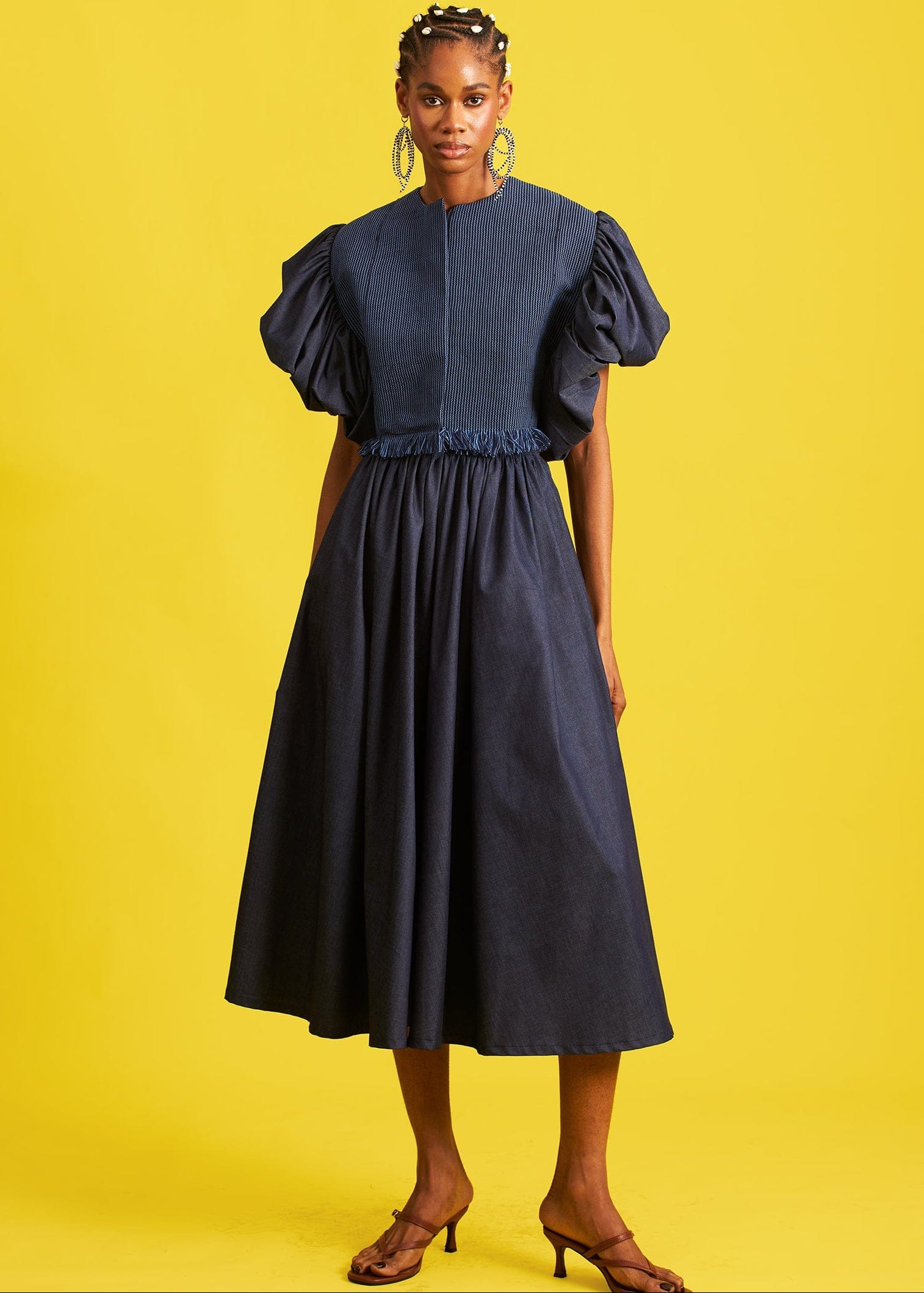 M.O.T Co-Ord Set Binta Denim Cotton Set