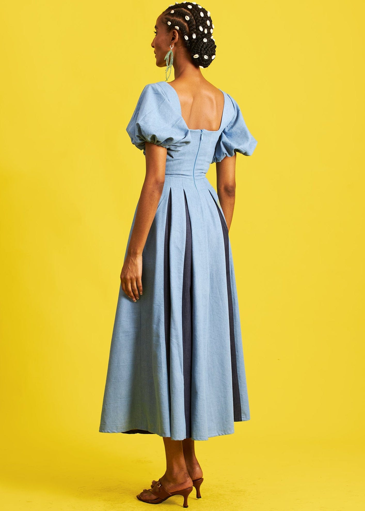 M.O.T Dress Affiong Denim Dress