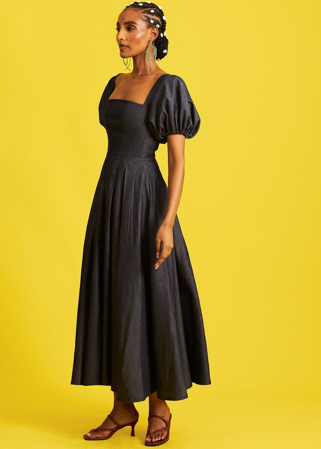 M.O.T Dress Affiong Denim Dress