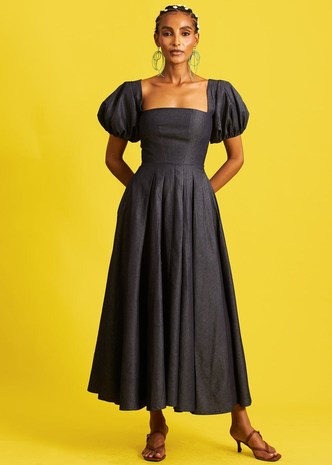 M.O.T Dress Affiong Denim Dress