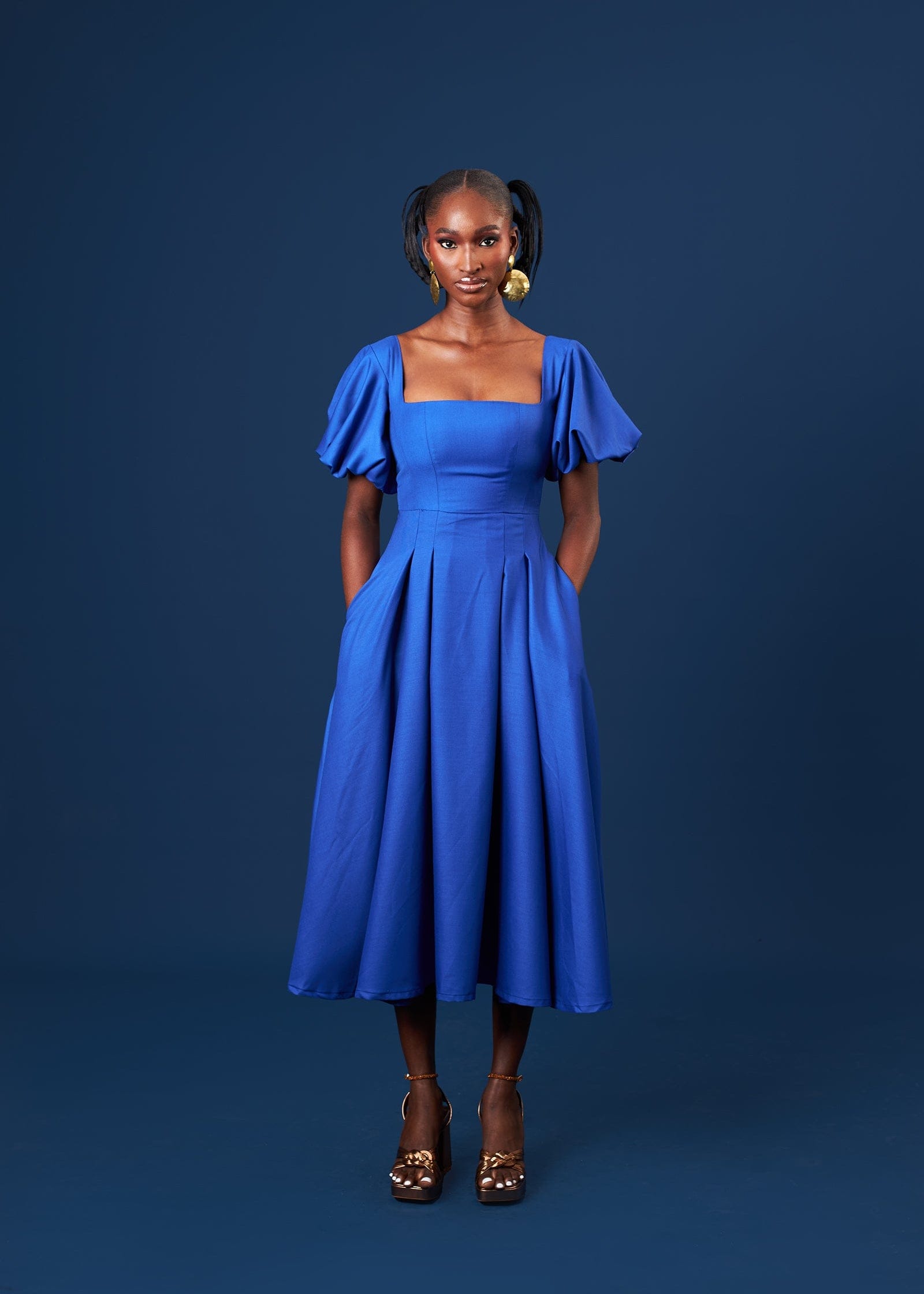 M.O.T Dress Blue / 6 Affiong Dress