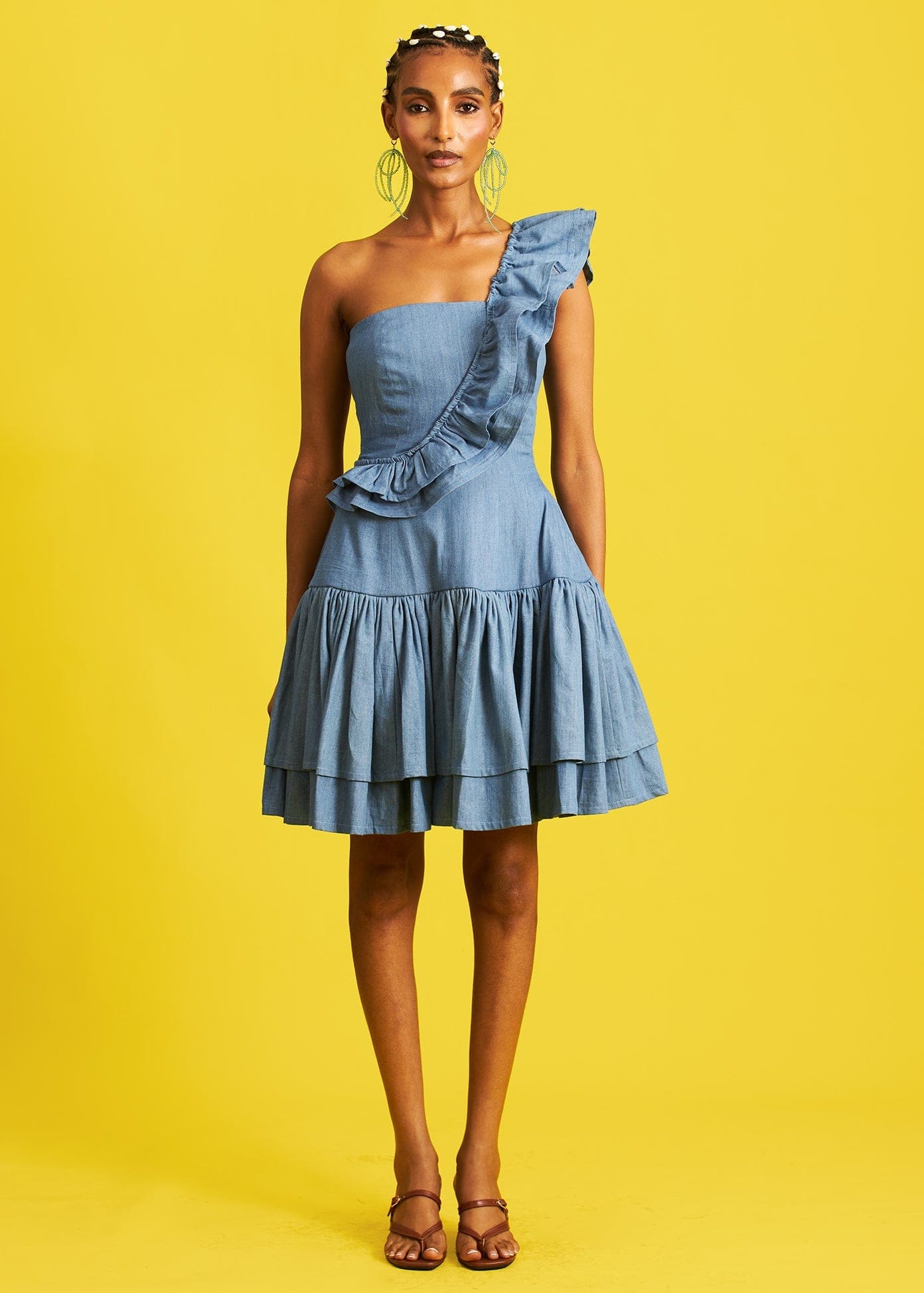 M.O.T Dress Blue wash / S Hasana Mini Denim Dress