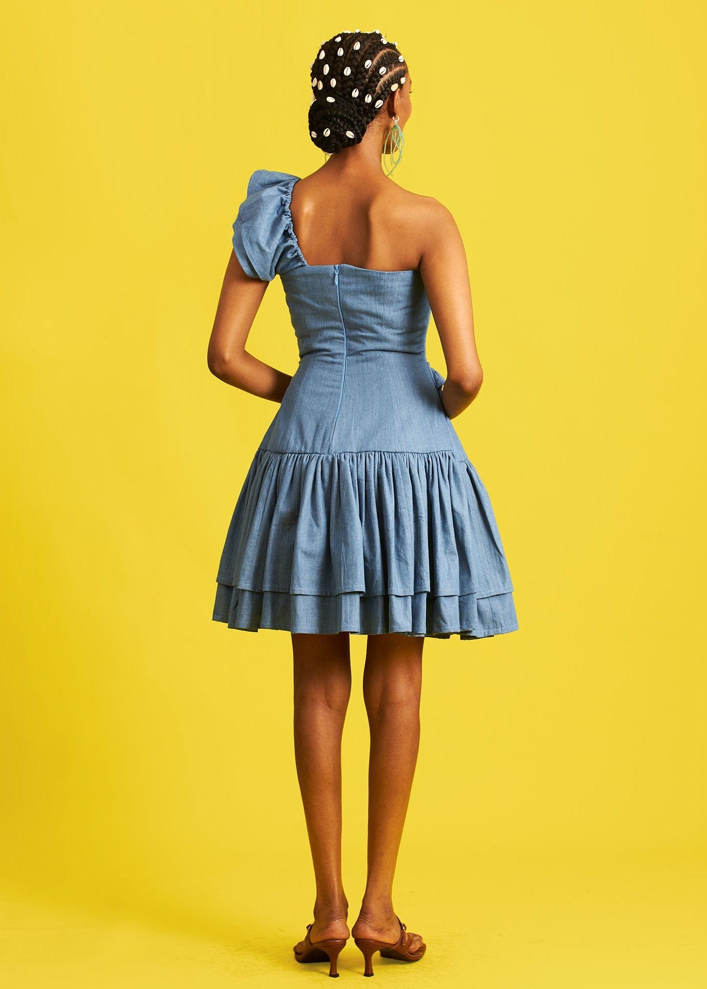 M.O.T Dress Hasana Mini Denim Dress