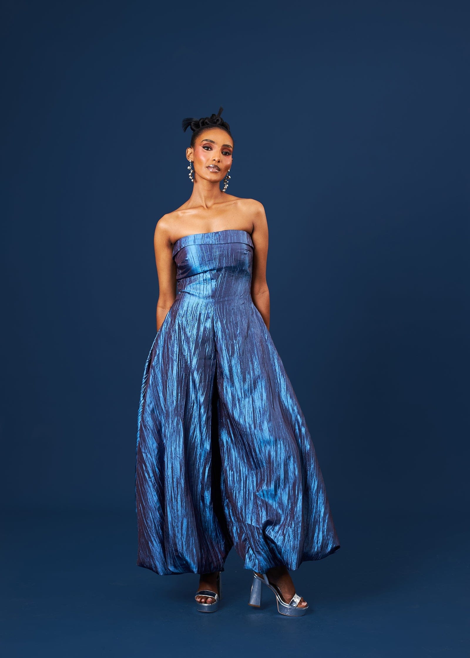 M.O.T Jumpsuit Blue / 6 Turai Blue Jumpsuit