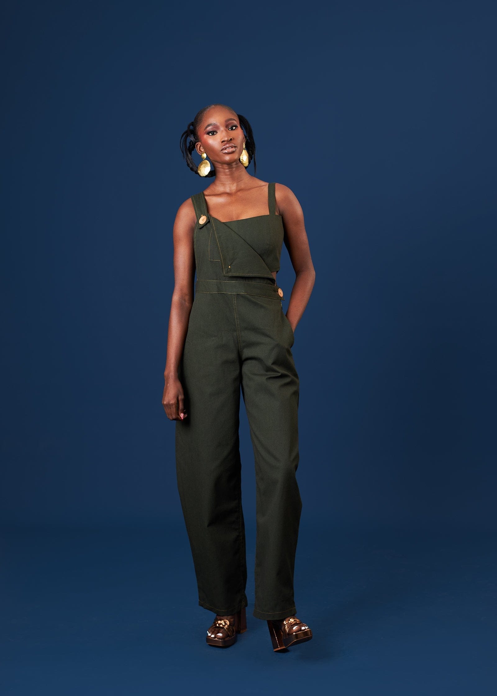 M.O.T Jumpsuit Green / S Rahama Jumsuit