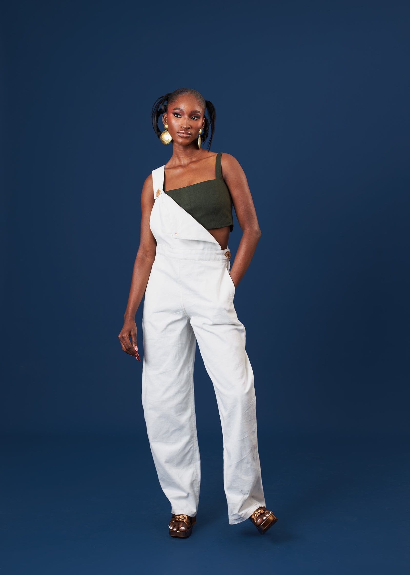 M.O.T Jumpsuit Off White / S Rahama Jumsuit