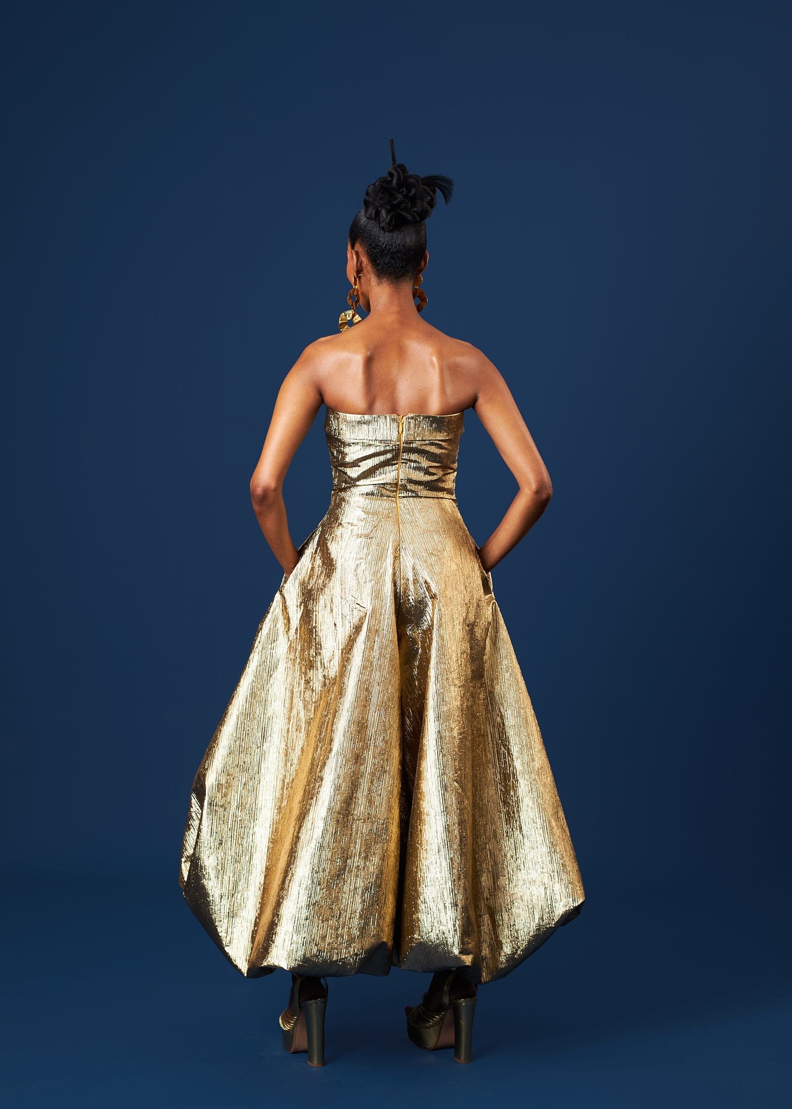 M.O.T Jumpsuit Turai Gold Jumpsuit