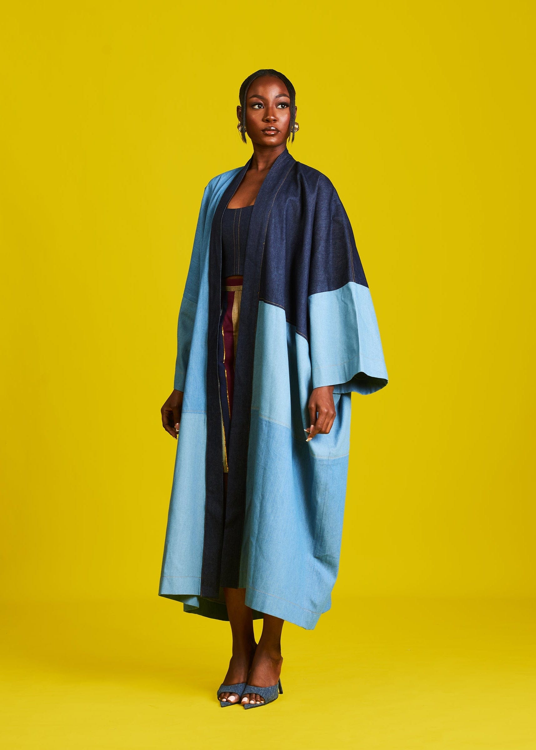 M.O.T The Label Kimono Reni Denim Kimono