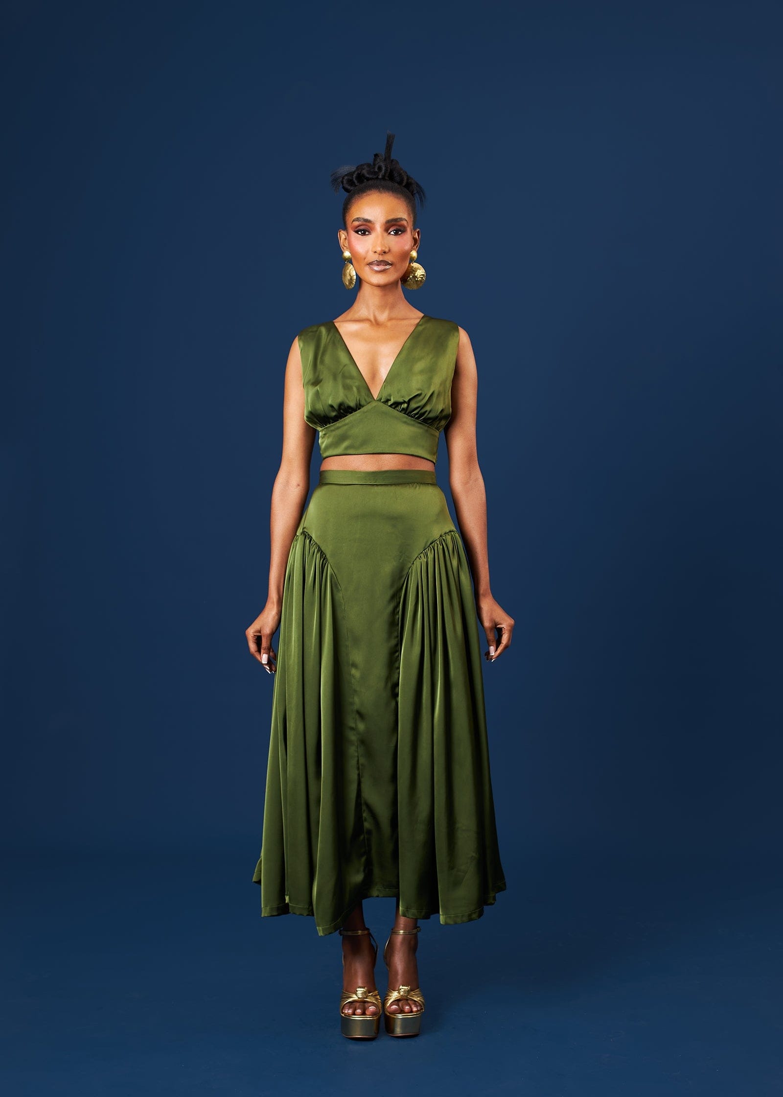 M.O.T Tops Olive Green / 6 Sumbo Tops