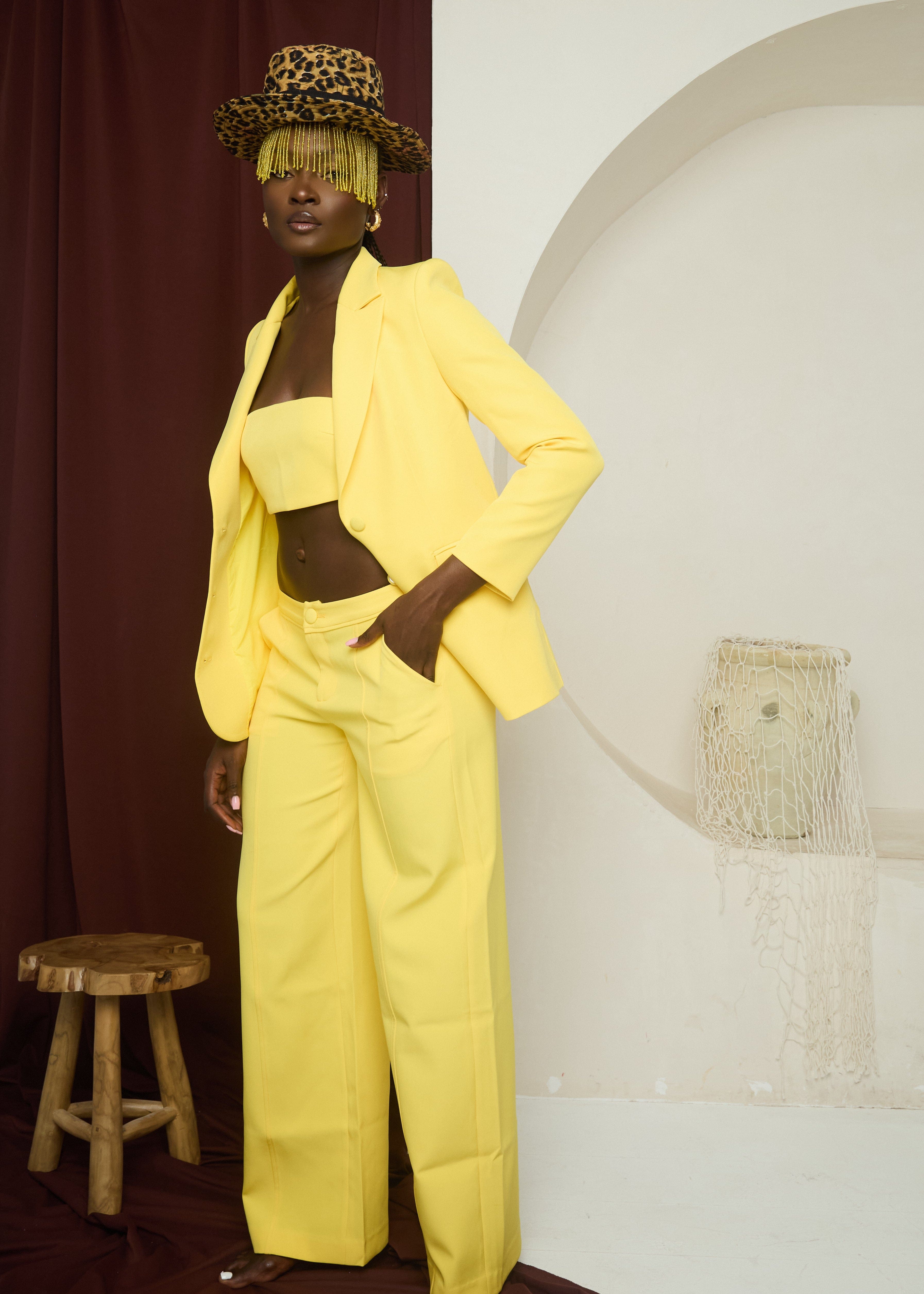 Motunrayo Women's Suit Yellow / 8 Modern Empress Suit