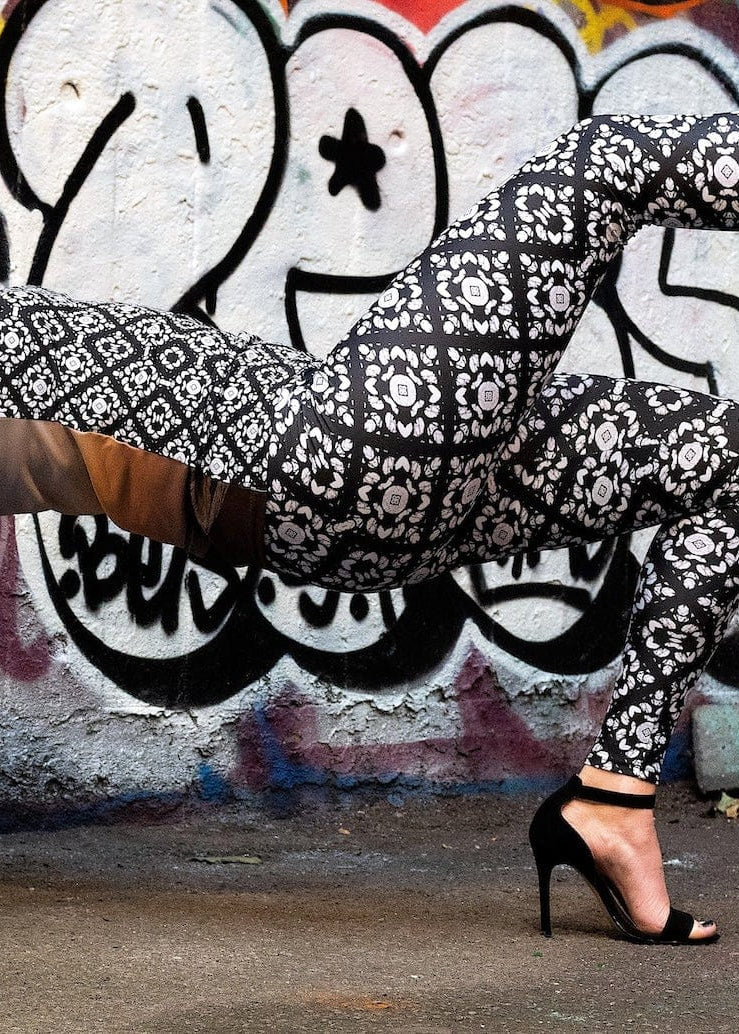 Nyny Ryke Pants BW- High Waist Yoga Leggins