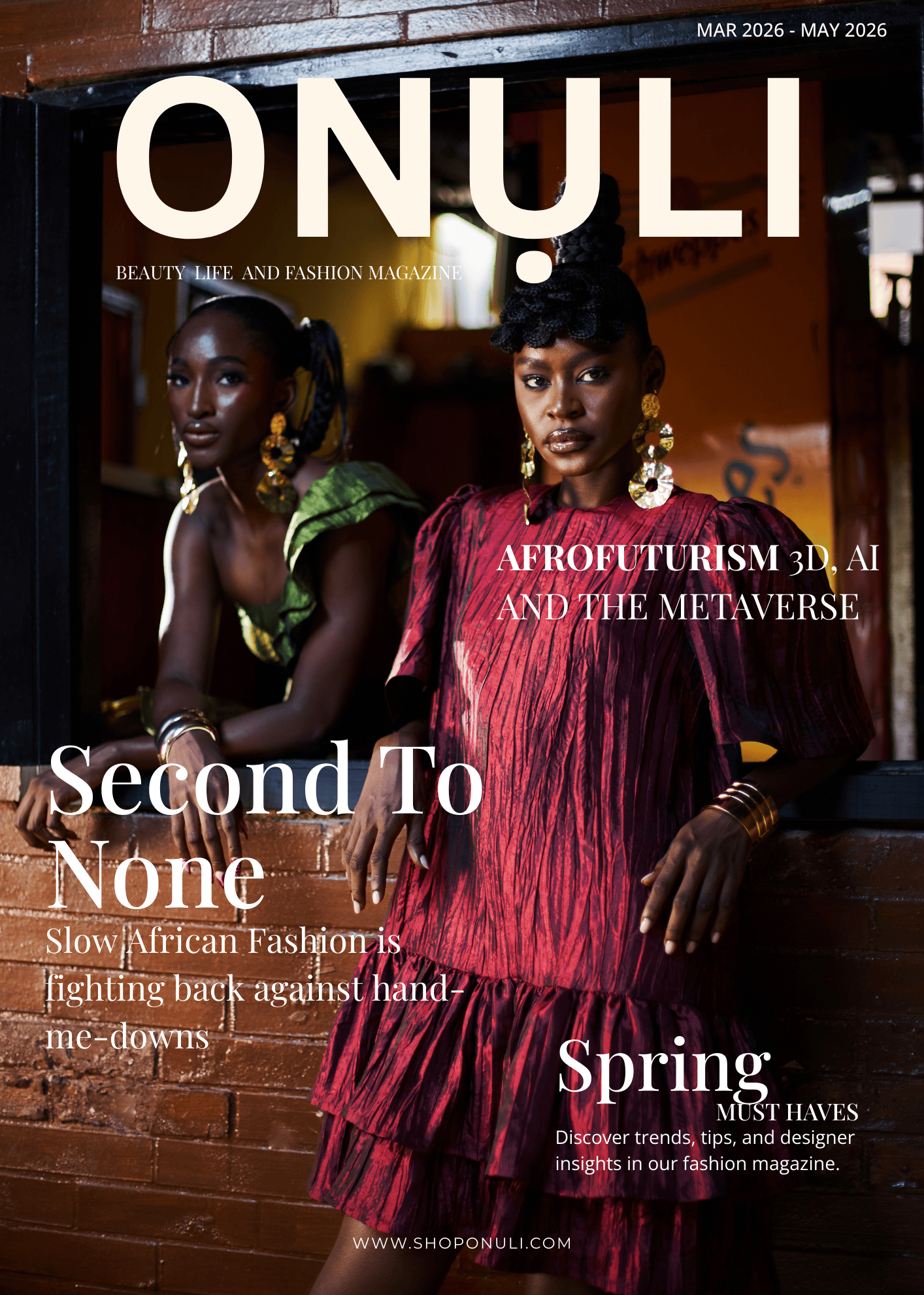 Onuli Magazine Onuli Seasonal Magazine 26B: March 2026 - May 2026