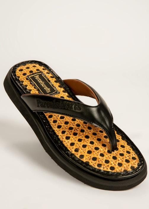 Parcel Craft Footwear Black Ifeanyichukwu Bamboo Slippers