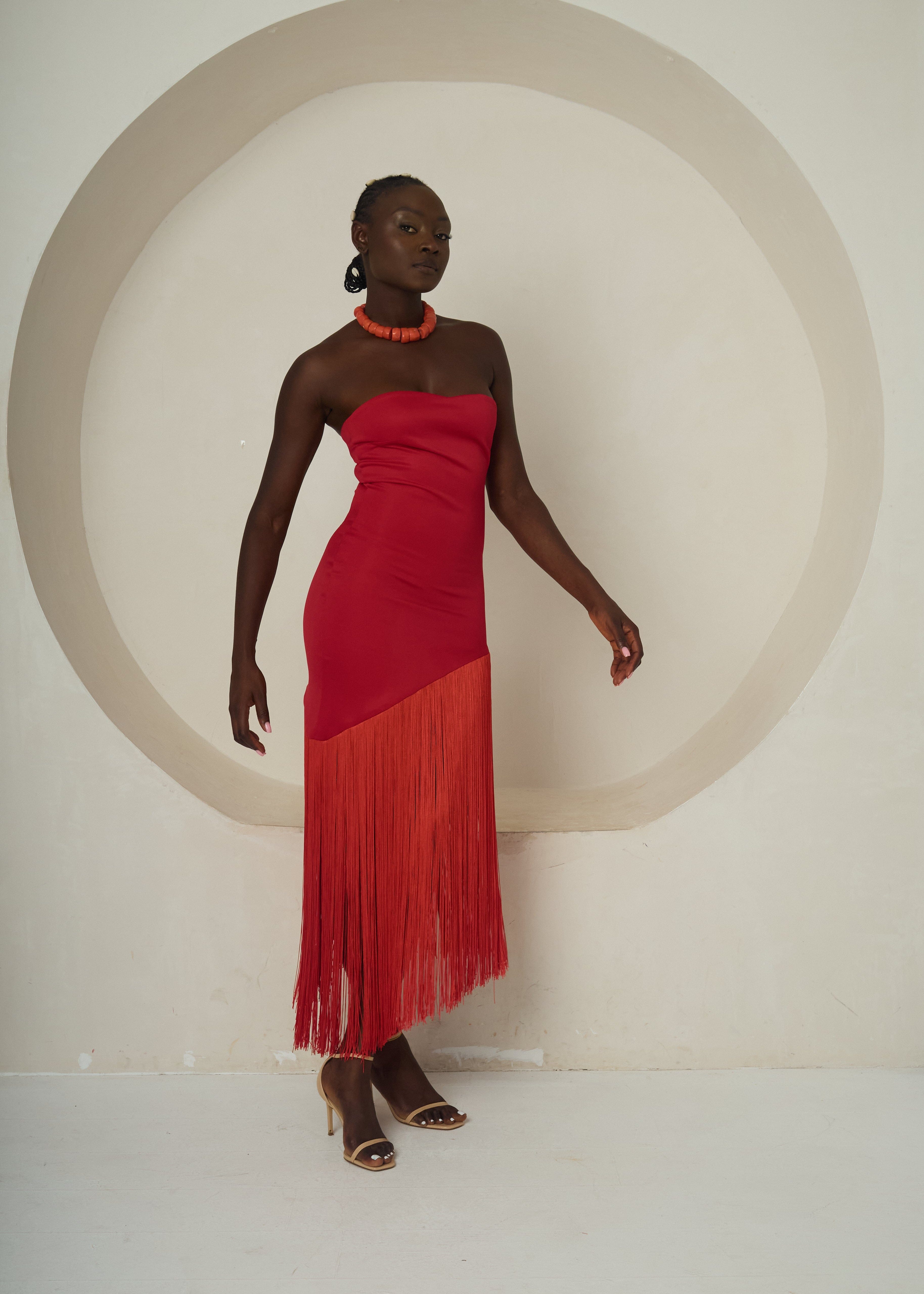 PEM Dress Red / 8 Oyi Dress