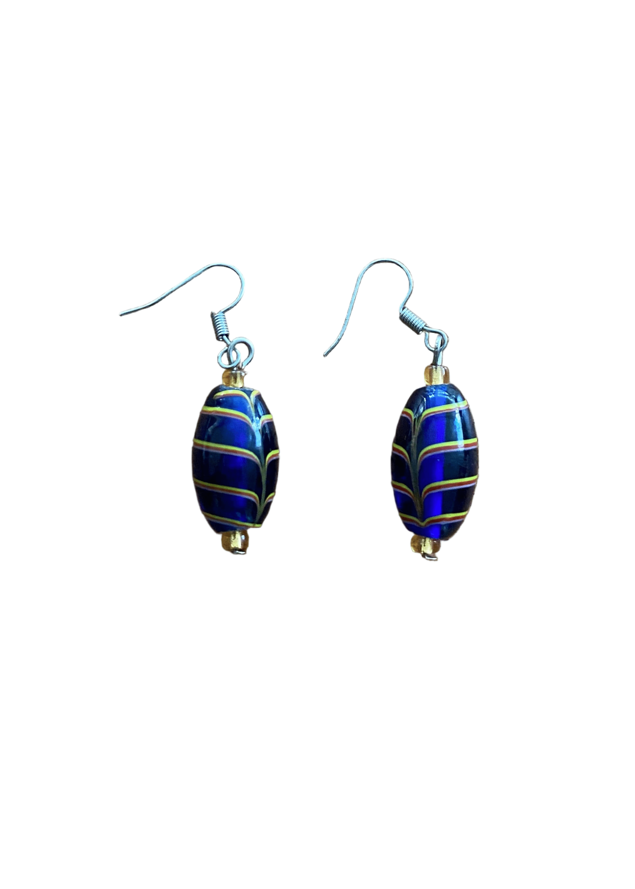 Reeyah Swim Jewellery Blue Anum Earrings