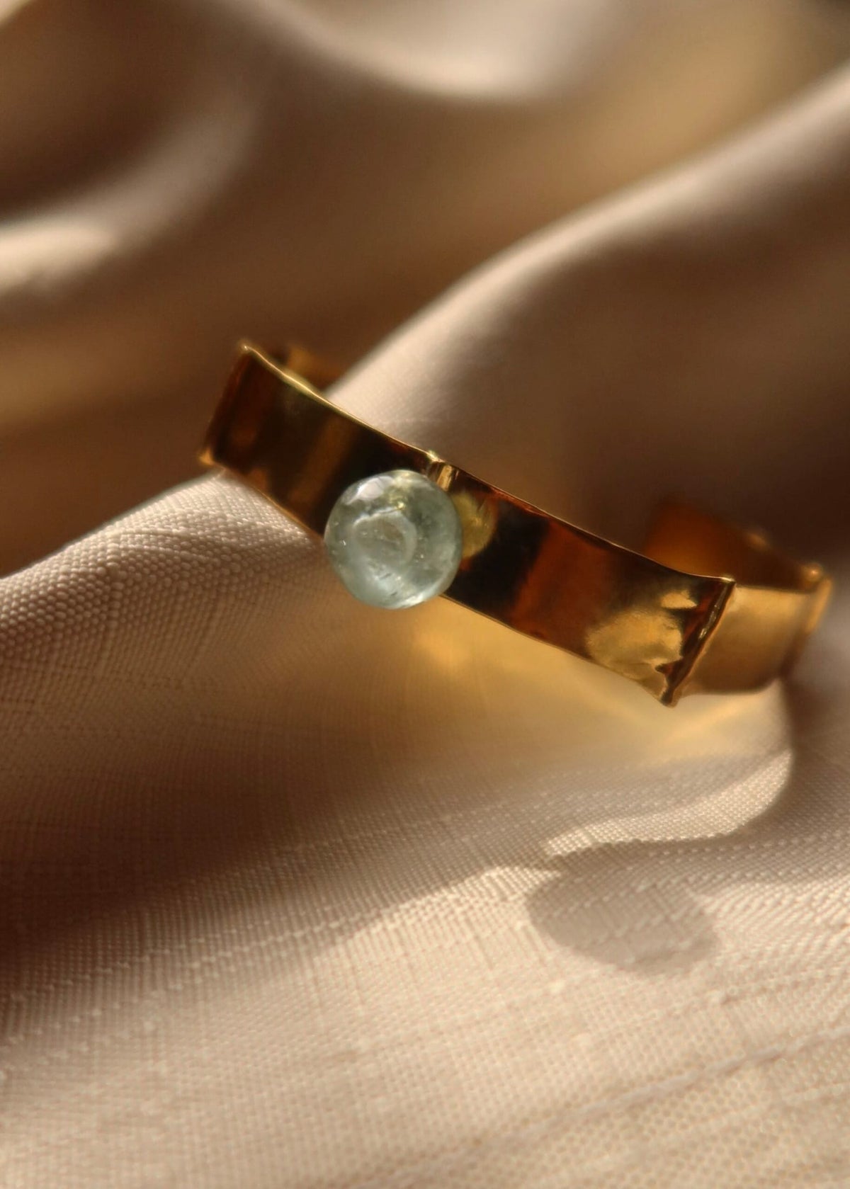 RENIKEJI Bracelets & Bangles Gold Bamboo Gold Cuff