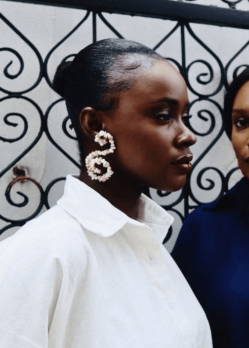 Renikeji Earrings Luni Precious Stone Earrings