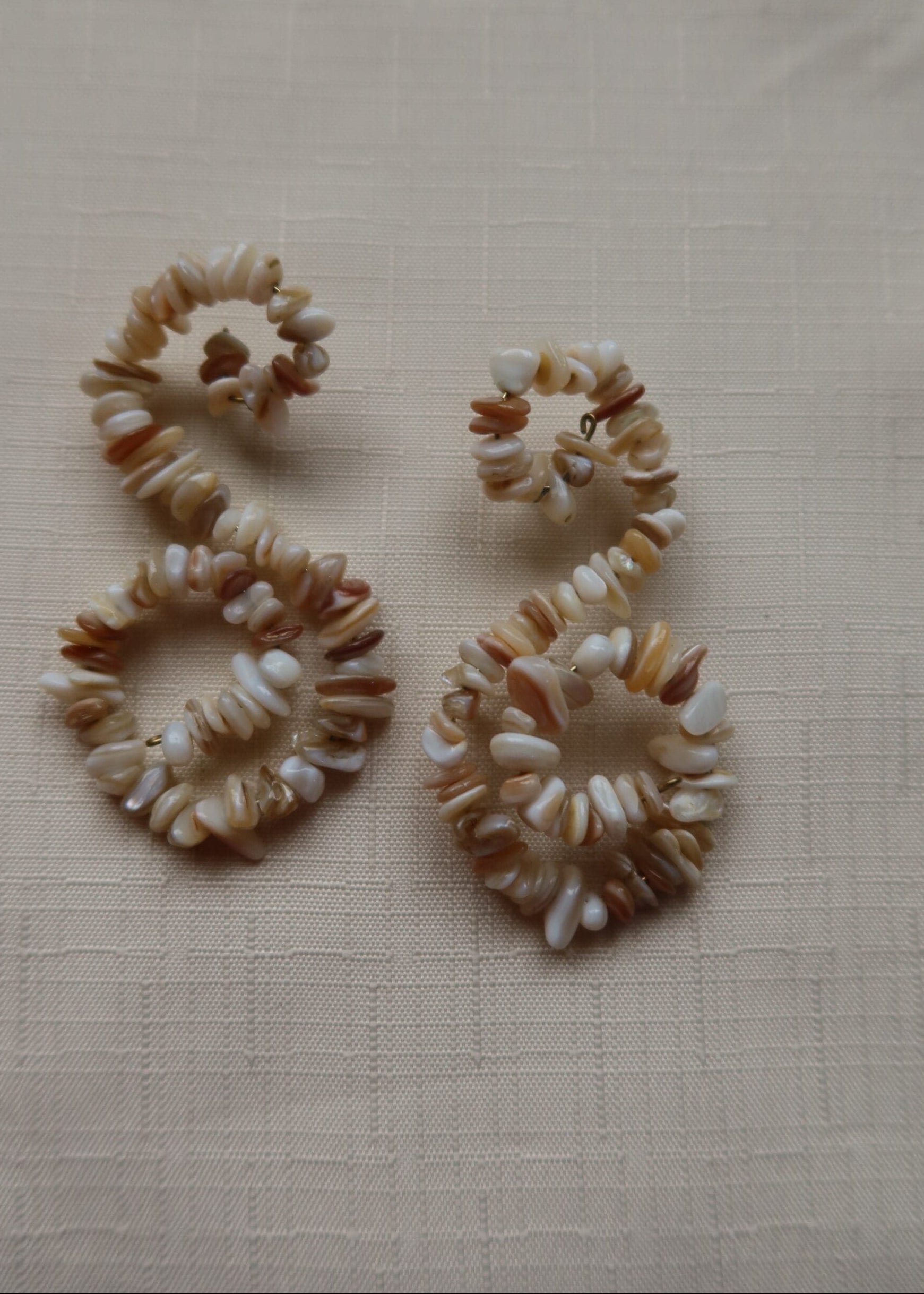 Renikeji Earrings Mother of pearl Luni Earrings