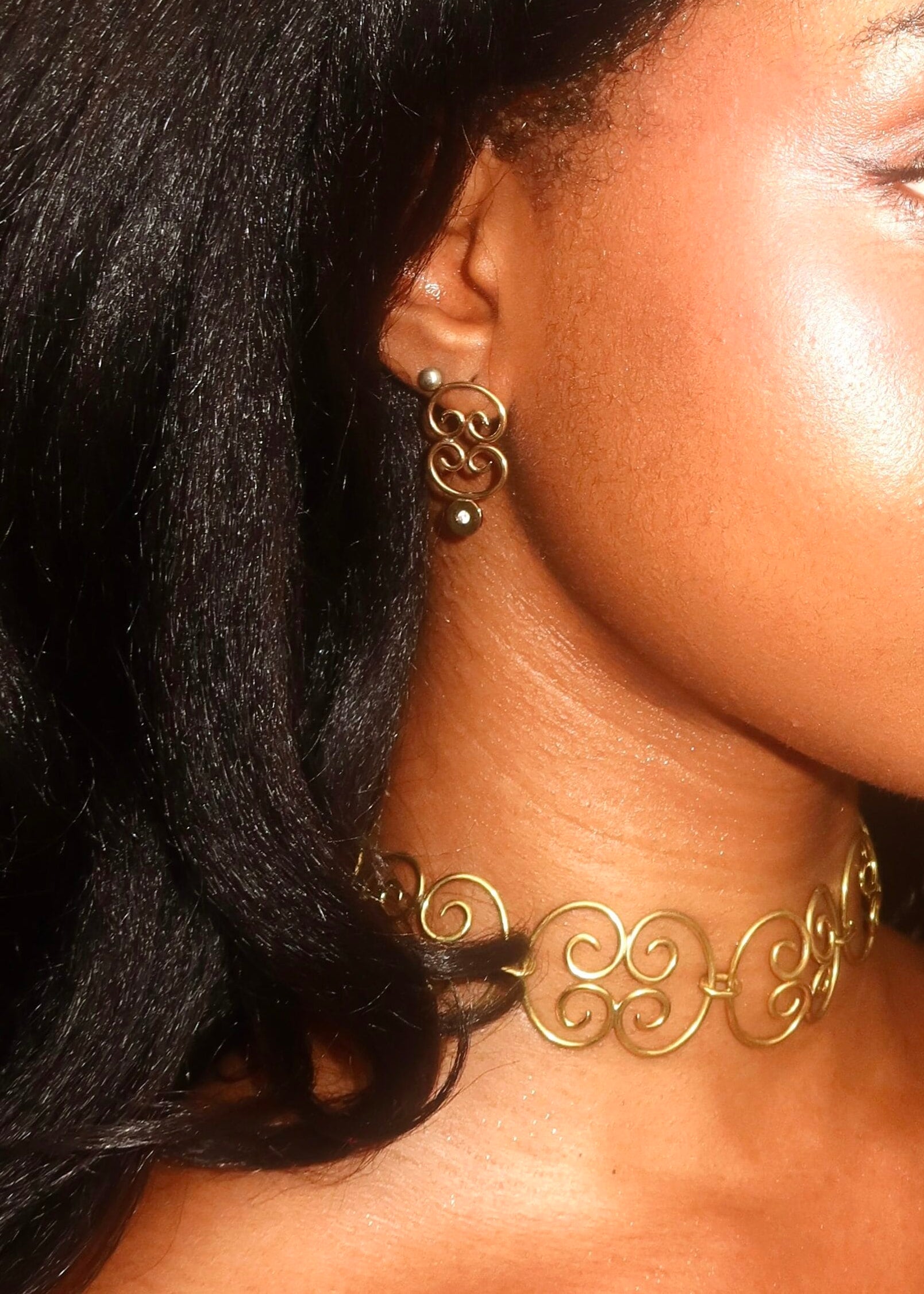 Renikeji Earrings Oregun Earrings
