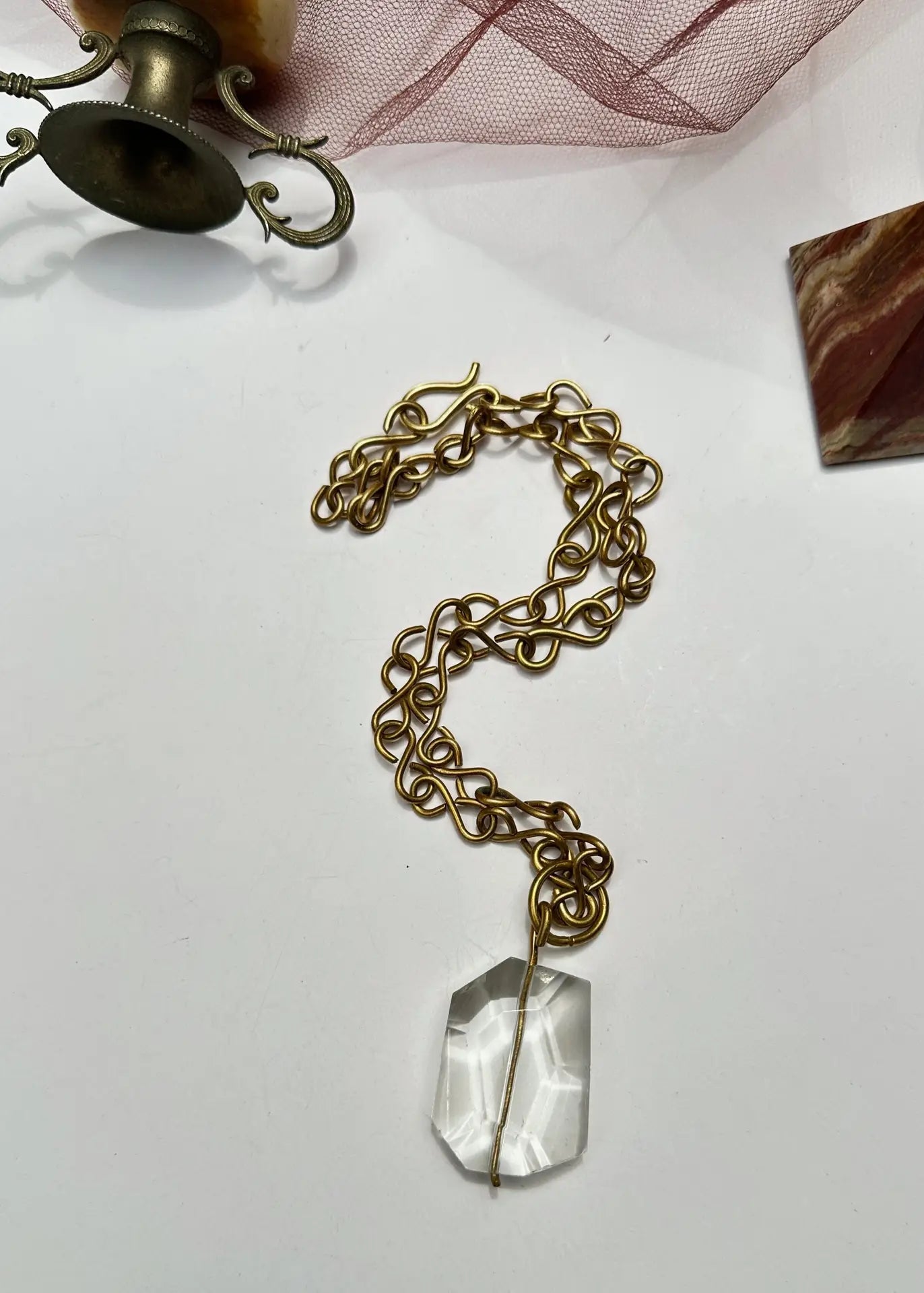 Renikeji Necklaces Glass Keji Necklace