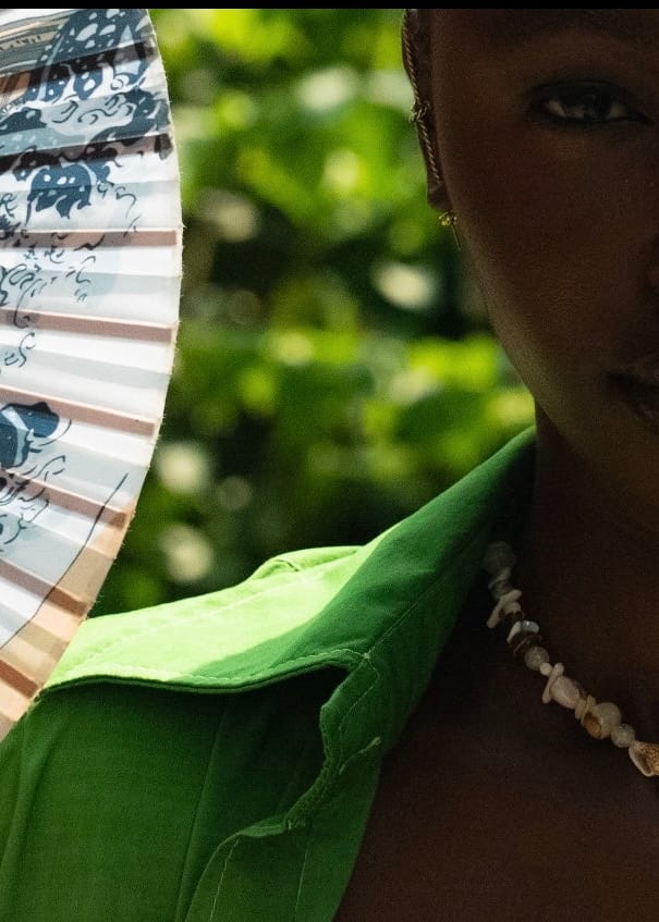 RENIKEJI Necklaces & Pendants Beige Tarkwa Beaded Shell Necklace