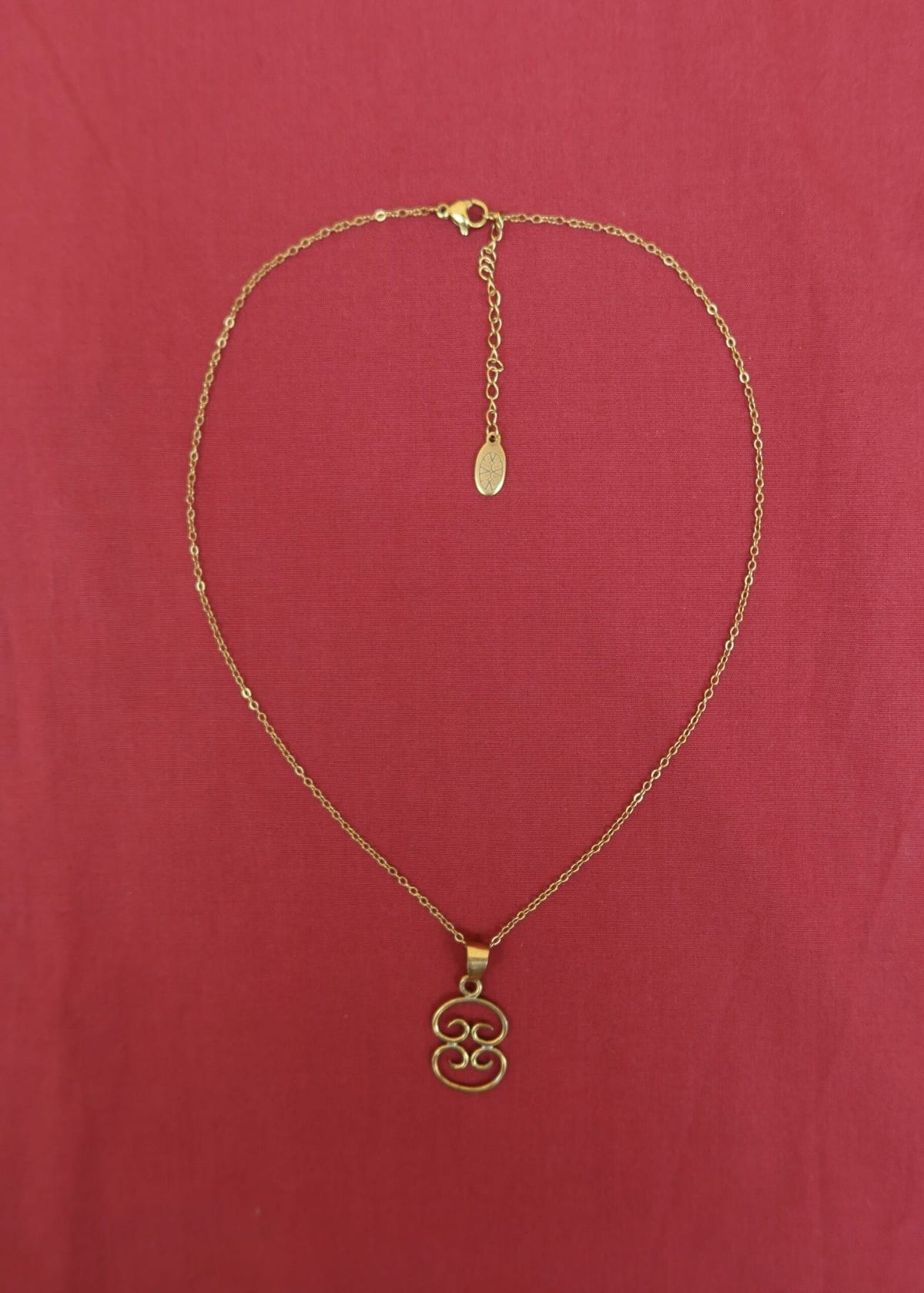 RENIKEJI Necklaces & Pendants Gold Oregun Gold Plated Necklace
