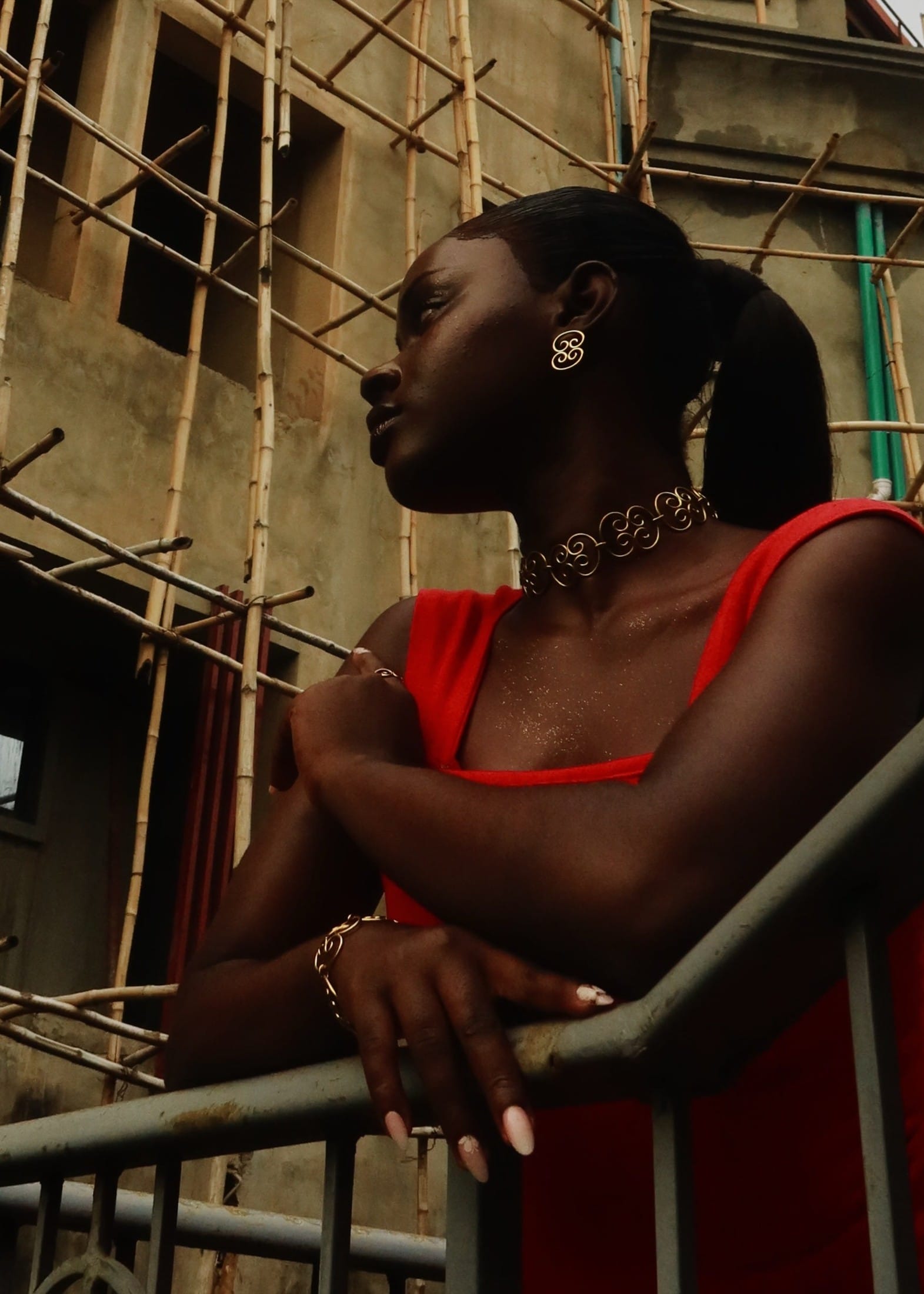 RENIKEJI Necklaces & Pendants Ikeja Chain Choker