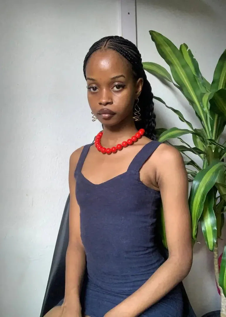 RENIKEJI Necklaces & Pendants Ola Ball String Necklace - One Strand