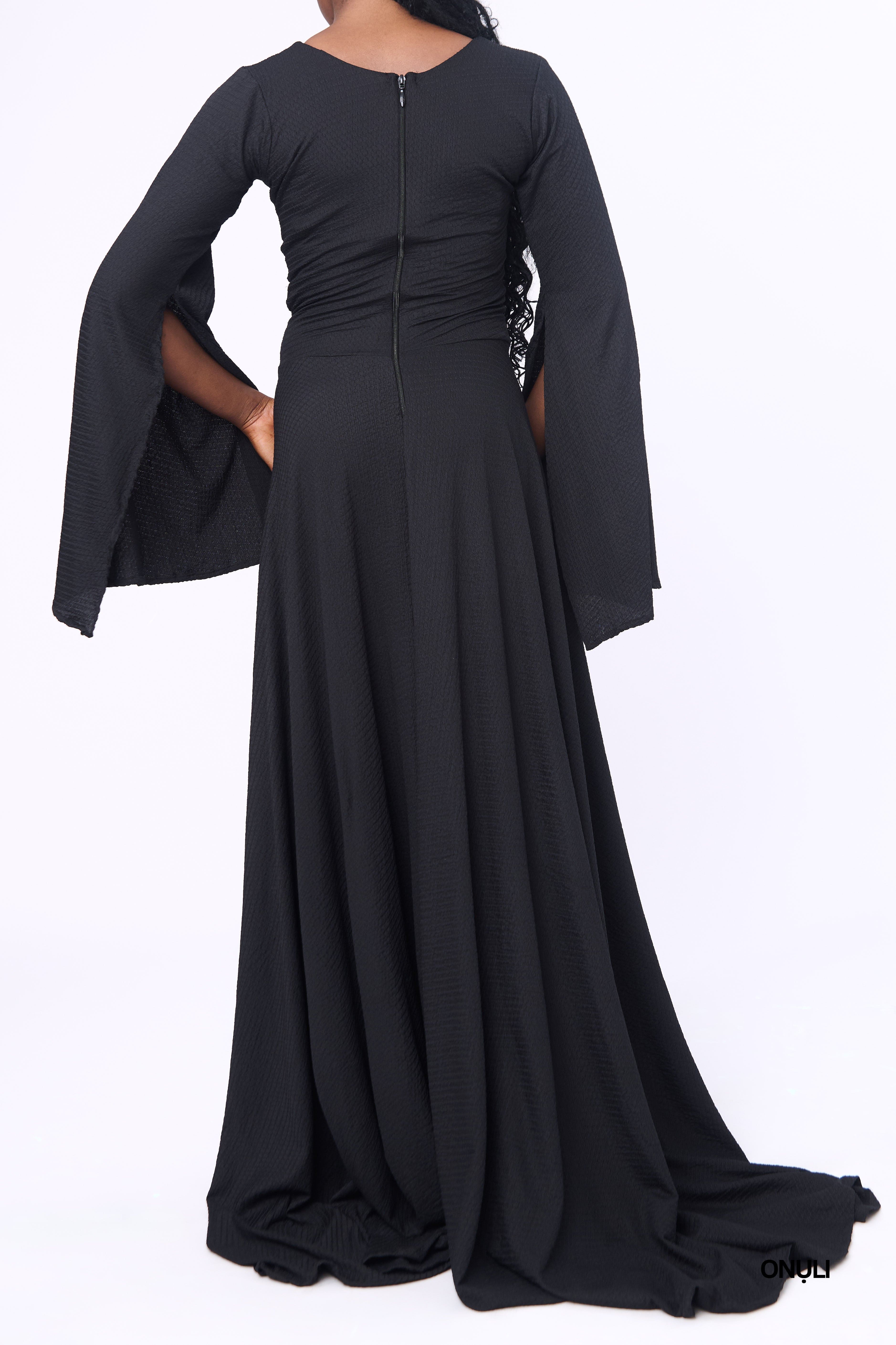 Ruks à la mode Dress Black / 10 Amma Crepe Dress