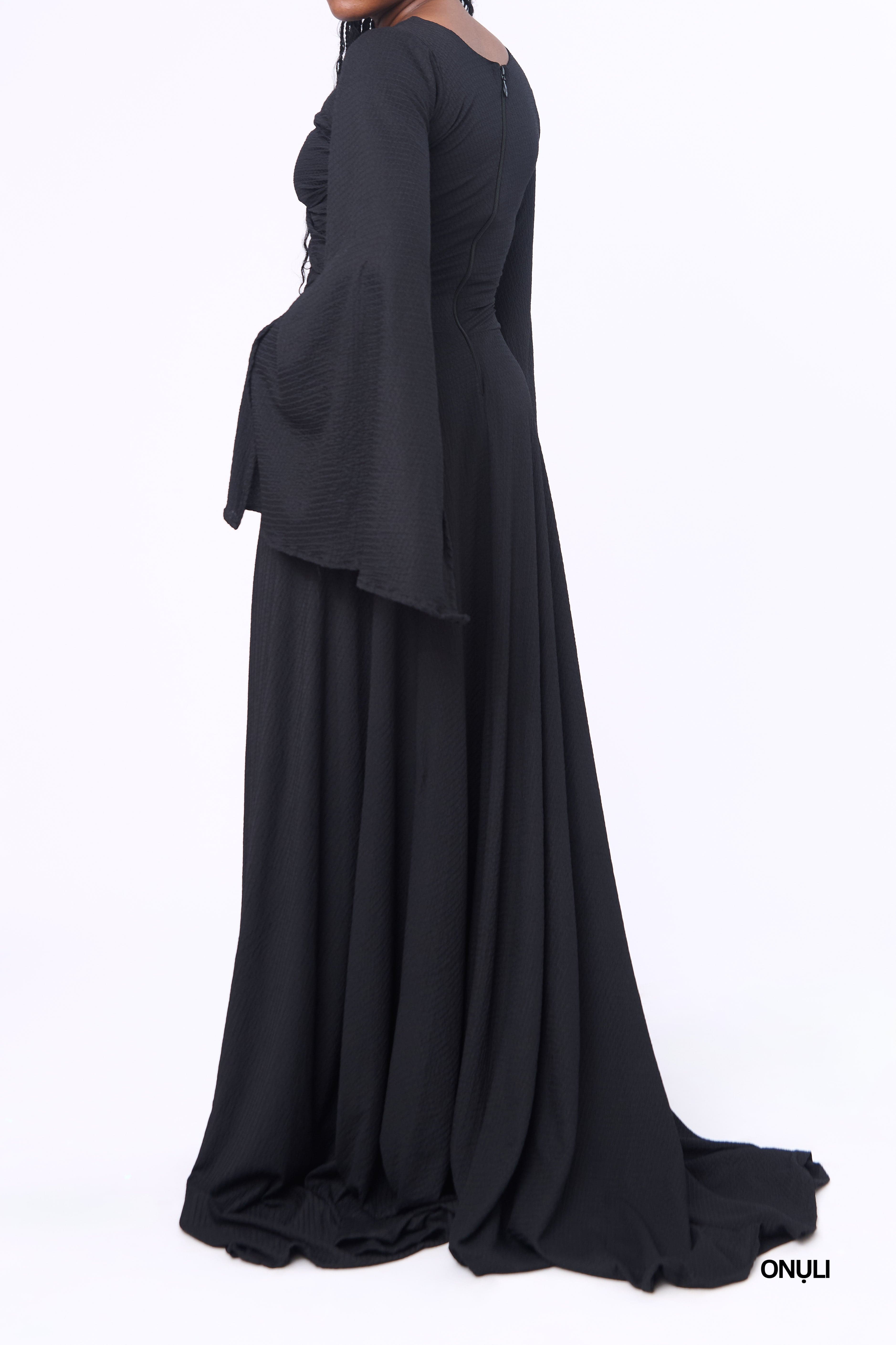 Ruks à la mode Dress Black / 10 Amma Crepe Dress