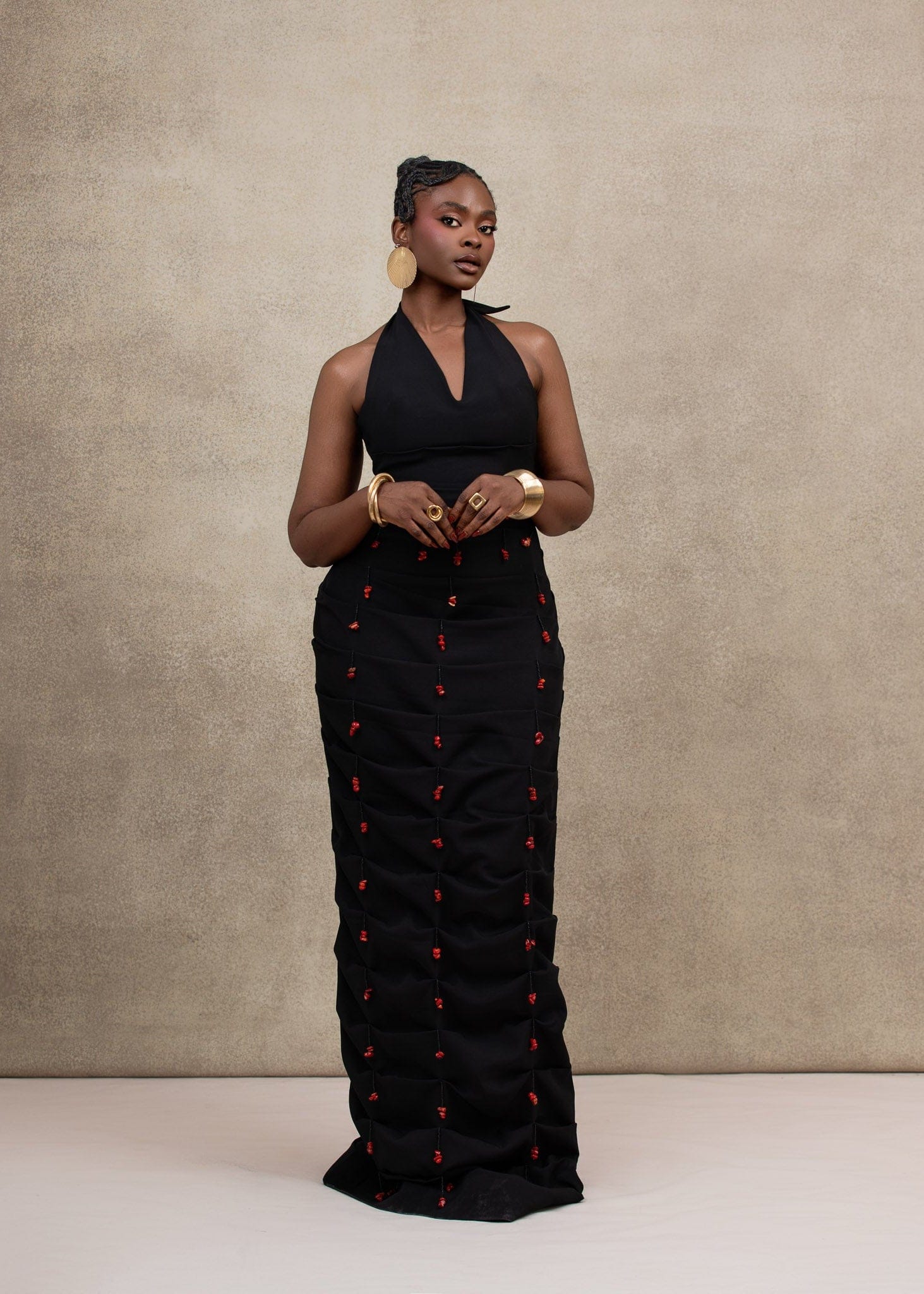 Ruks á la mode Dress Black Suri Dress