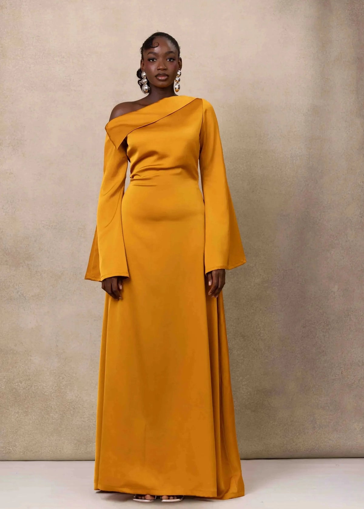 Ruks á la mode Dress Orange / 6 / Petite Ummie Maxi Dress